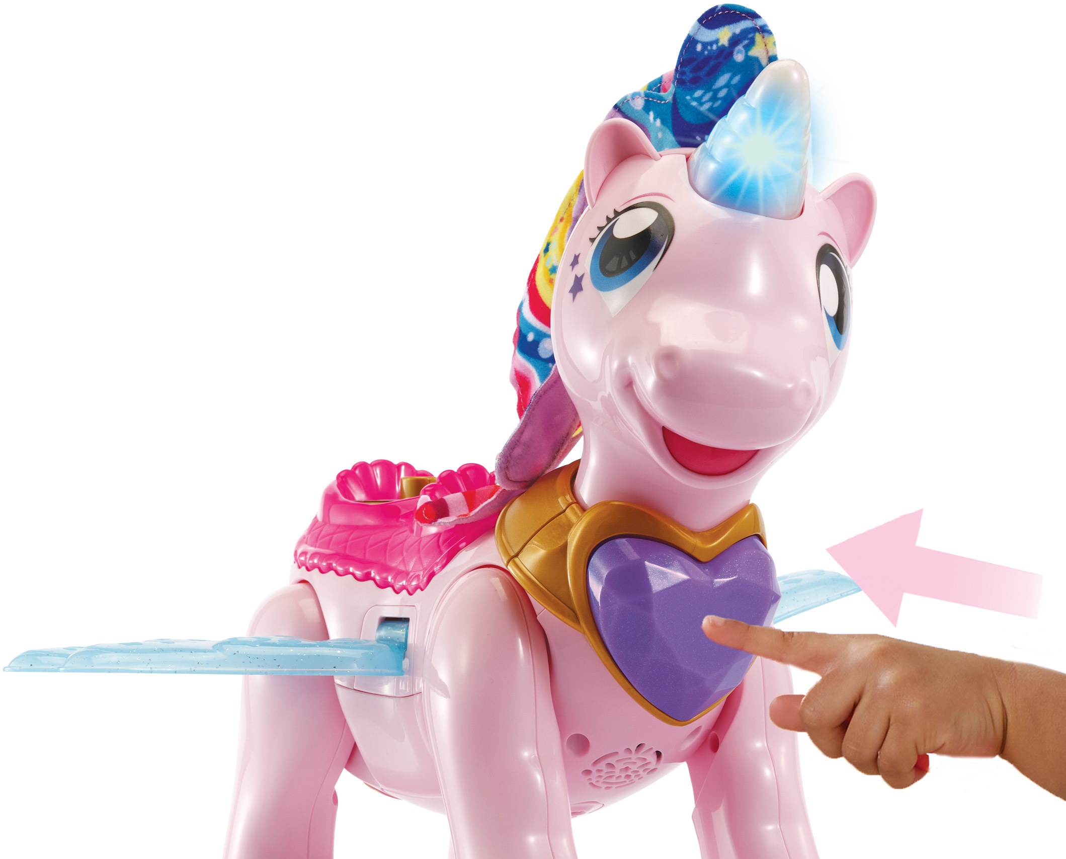 Vtech® Spielfigur »VTechBaby, Leuchtendes Zaubereinhorn«, mit Soundeffekten