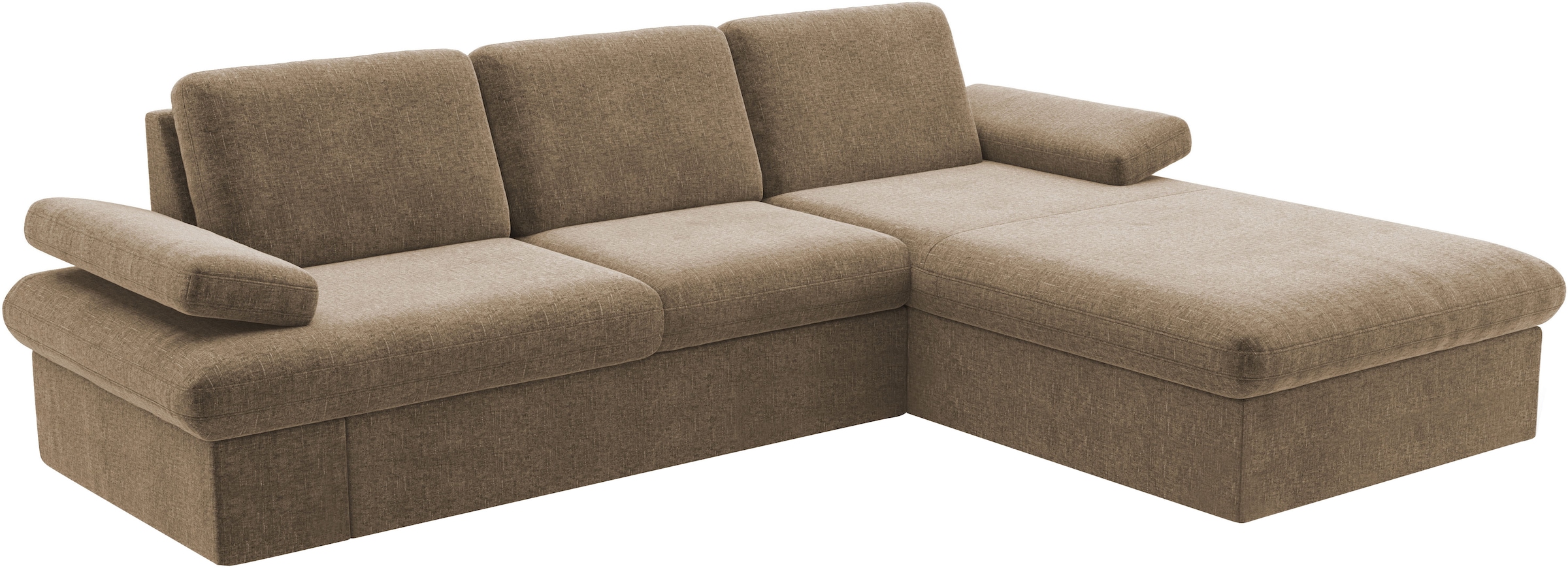 sit&more Ecksofa »Moreno«, mit Armteilverstellung,wahlweise mit Bettfunktion