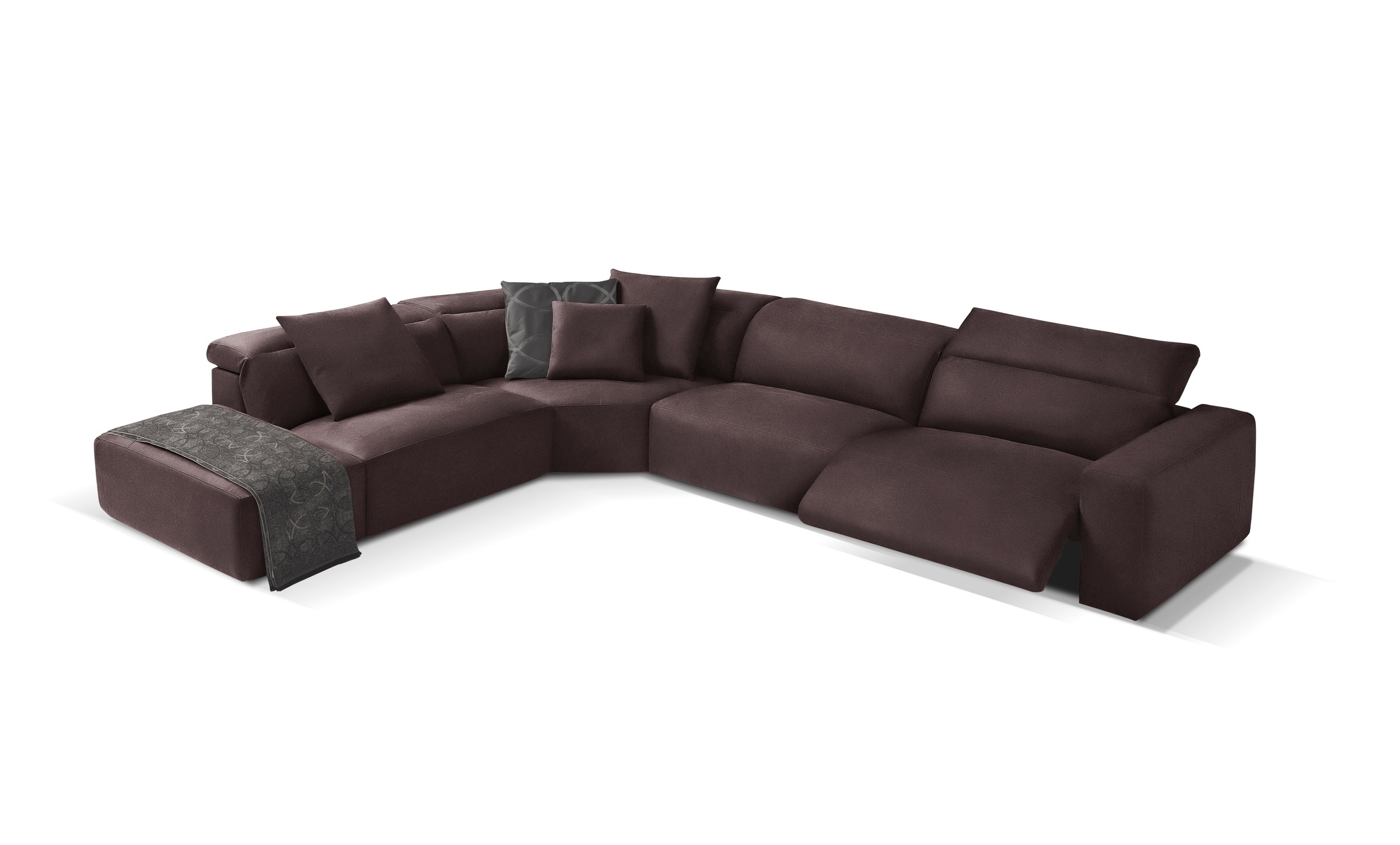 Egoitaliano Ecksofa »Beverly, extravangantes Designsofa mit erstklassigem S günstig online kaufen