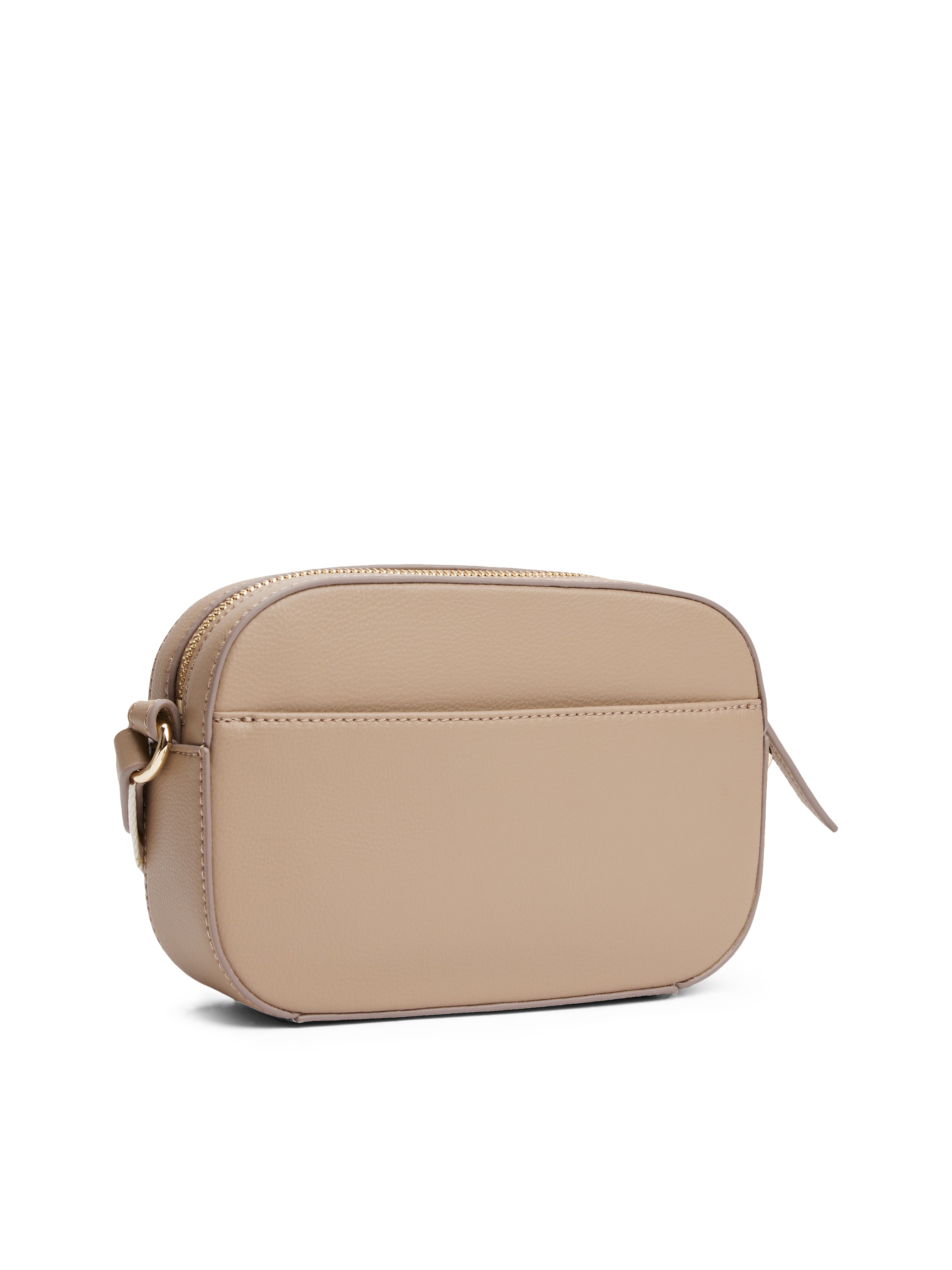 Tommy Hilfiger Umhängetasche »TH LOGOTAPE CAMERA BAG«, Damen Schultertasche, Minibag mit Logo-Schriftzug auf Umhängeriemen