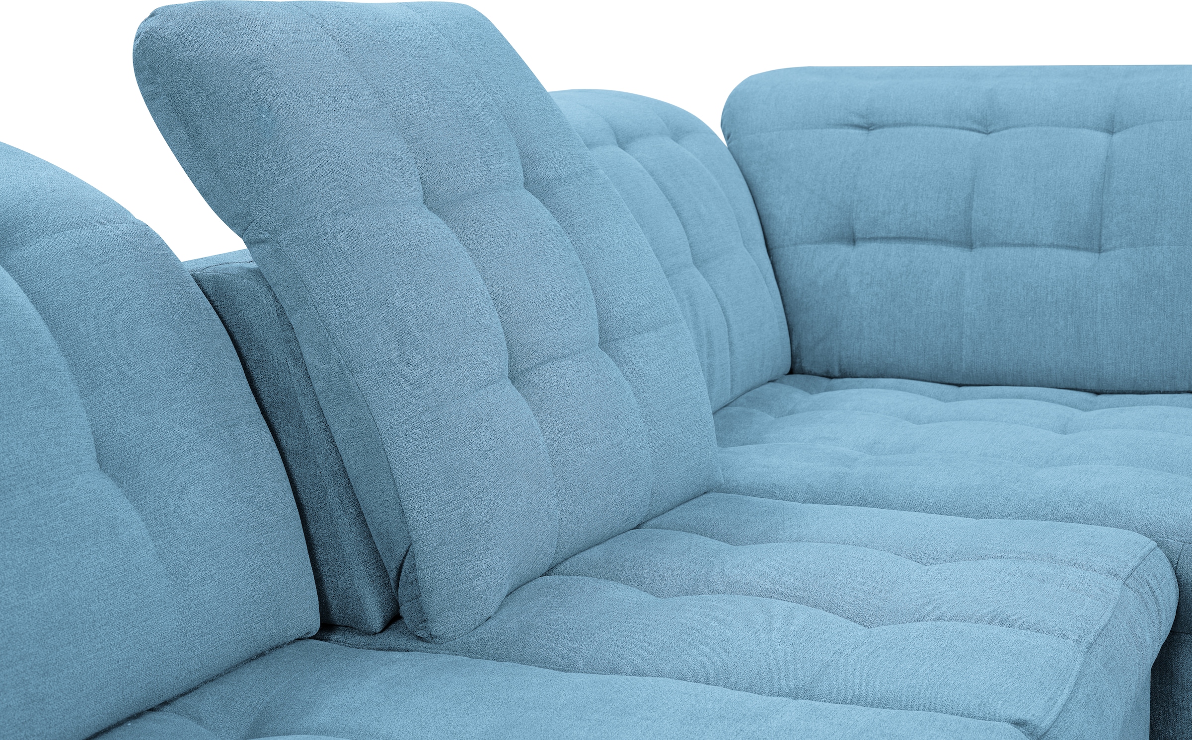WERK2 Wohnlandschaft »Kordula-New U-Form«, Sofa in U-Form mit Schlaffunktion & Bettkasten, Schlafcouch