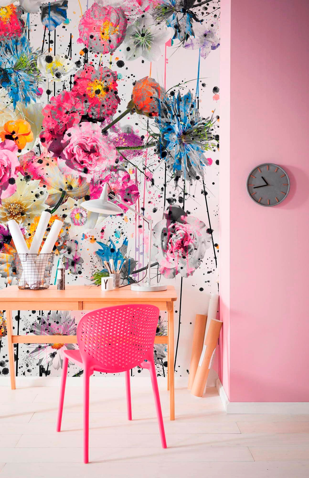 Komar Vliestapete »Digitaldruck Vlies -  Lush - Größe 200 x 250 cm« bedruckt glatt Wohnzimmer, Schlafzimmer