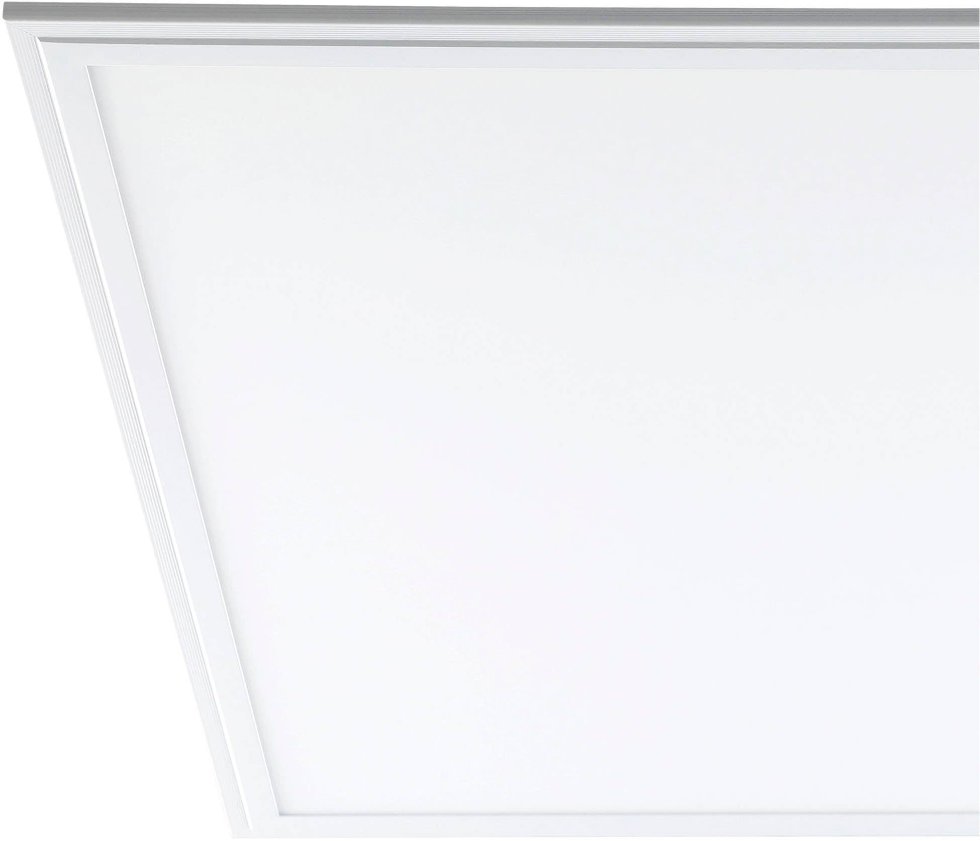 EGLO Rasterleuchte »Salobrena 1 Einbaulampe, Deckenlampe, Aluminium und Kunststoff, Lampe« LED-Modul 1 Stk. Neutralweiß