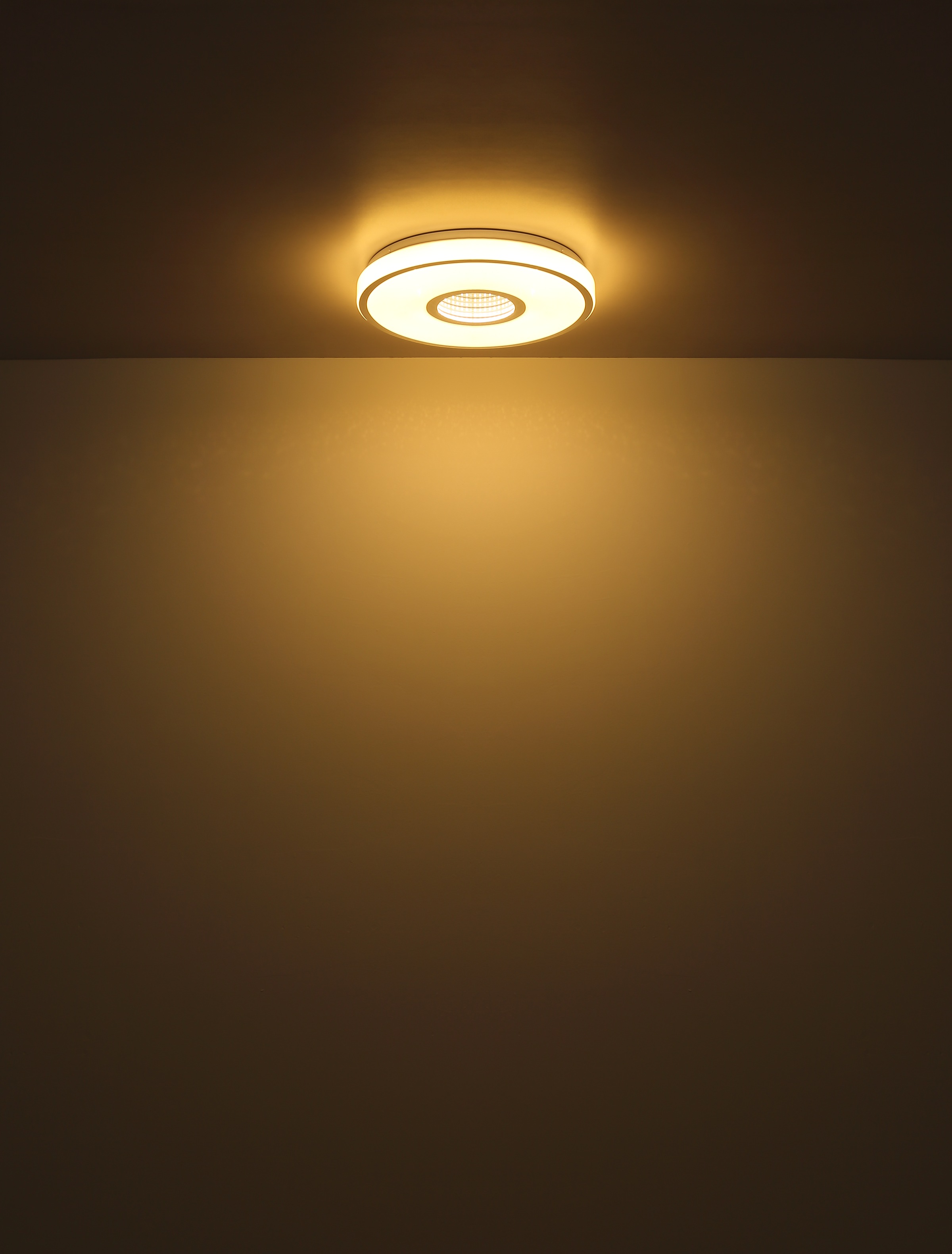GLOBO LIGHTING LED Deckenleuchte »ASTANIA« LED-Modul 1 Stk. Warmweiß Deckenlampe/rund/Wohnzimmer/Schlafzimmer/elegant