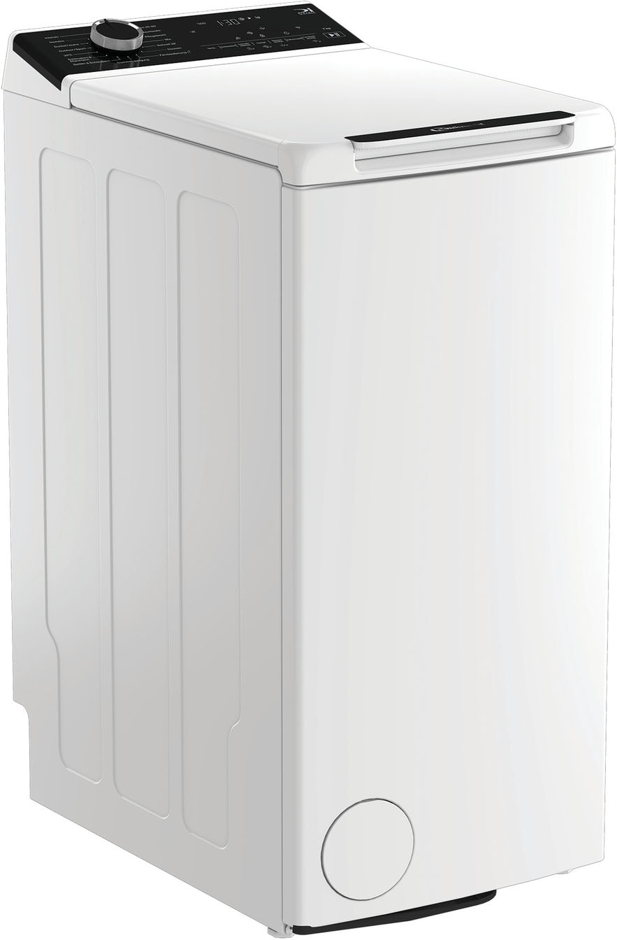 BAUKNECHT Waschmaschine Toplader »TBK Super Eco 7A BW« 7 kg 1200 U/min HomeWhiz – smarte Vernetzung für mehr Komfort