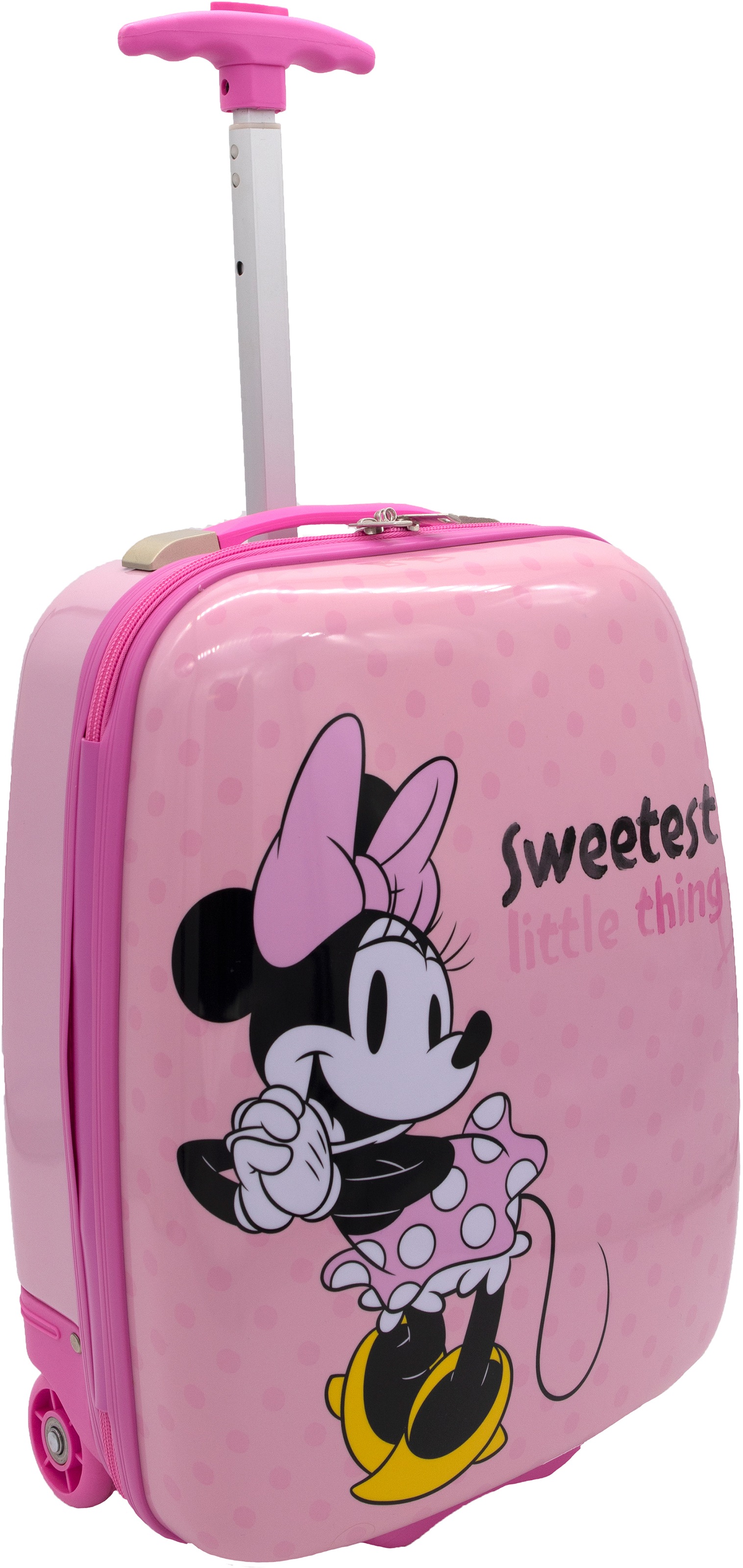 UNDERCOVER Kinderkoffer »Minnie Mouse, 44 cm«, 2 Rollen, mit Teleskopstange