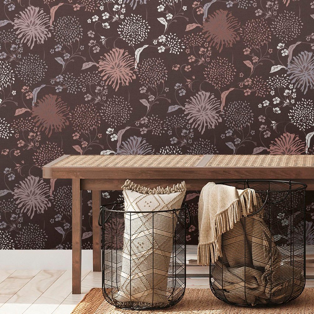 living walls Vliestapete »House of Turnowsky Designer Blumentapete«, matt, extravagant Kunst Floral verspielt