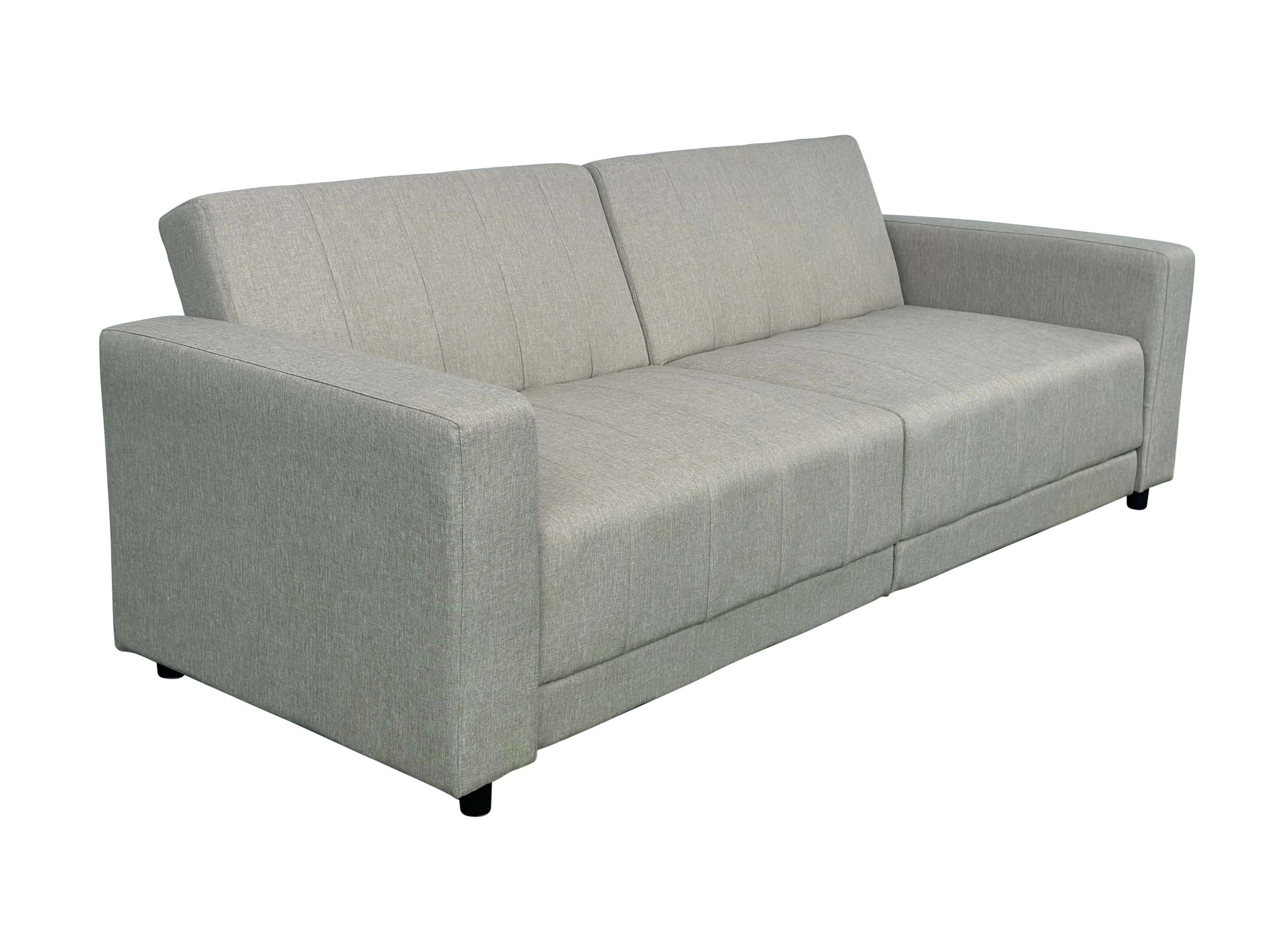 Dorel Home 3-Sitzer »Allie II Schlafsofa 225 cm«, Bett-Funktion (108/190cm), Rückenlehne 2-teilig, mit Steppung