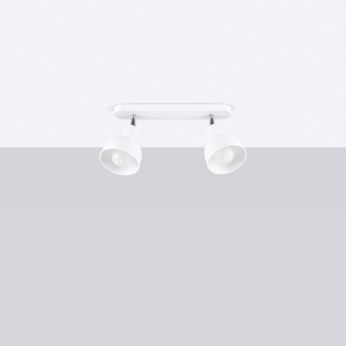 SOLLUX lighting Deckenstrahler »Plafond ELBA 2«, für Leuchtmittel 2 x E27 günstig online kaufen