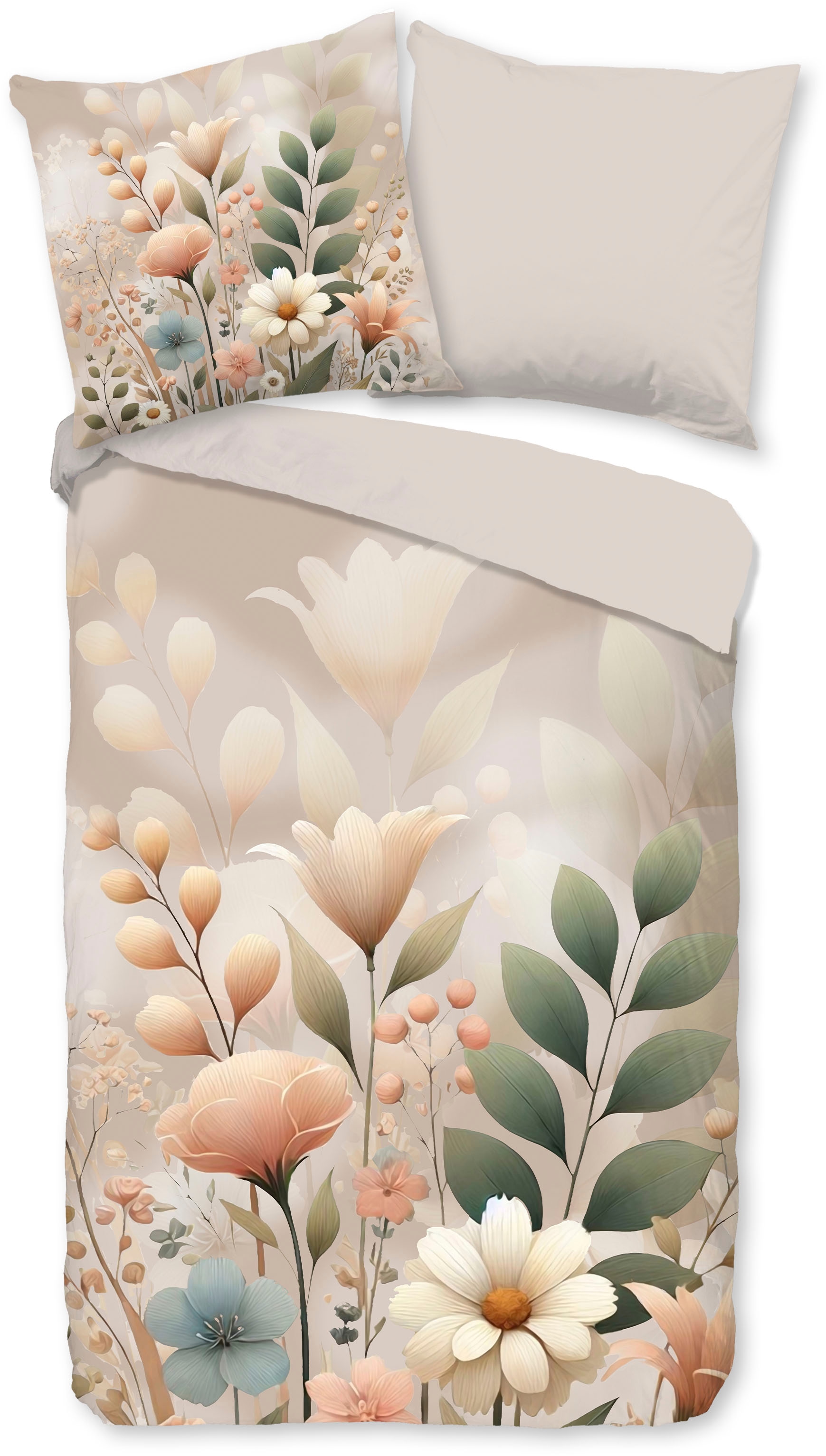 good morning Wendebettwäsche »Ingrid«, 100% Baumwolle, Renforcé, Reißversch günstig online kaufen