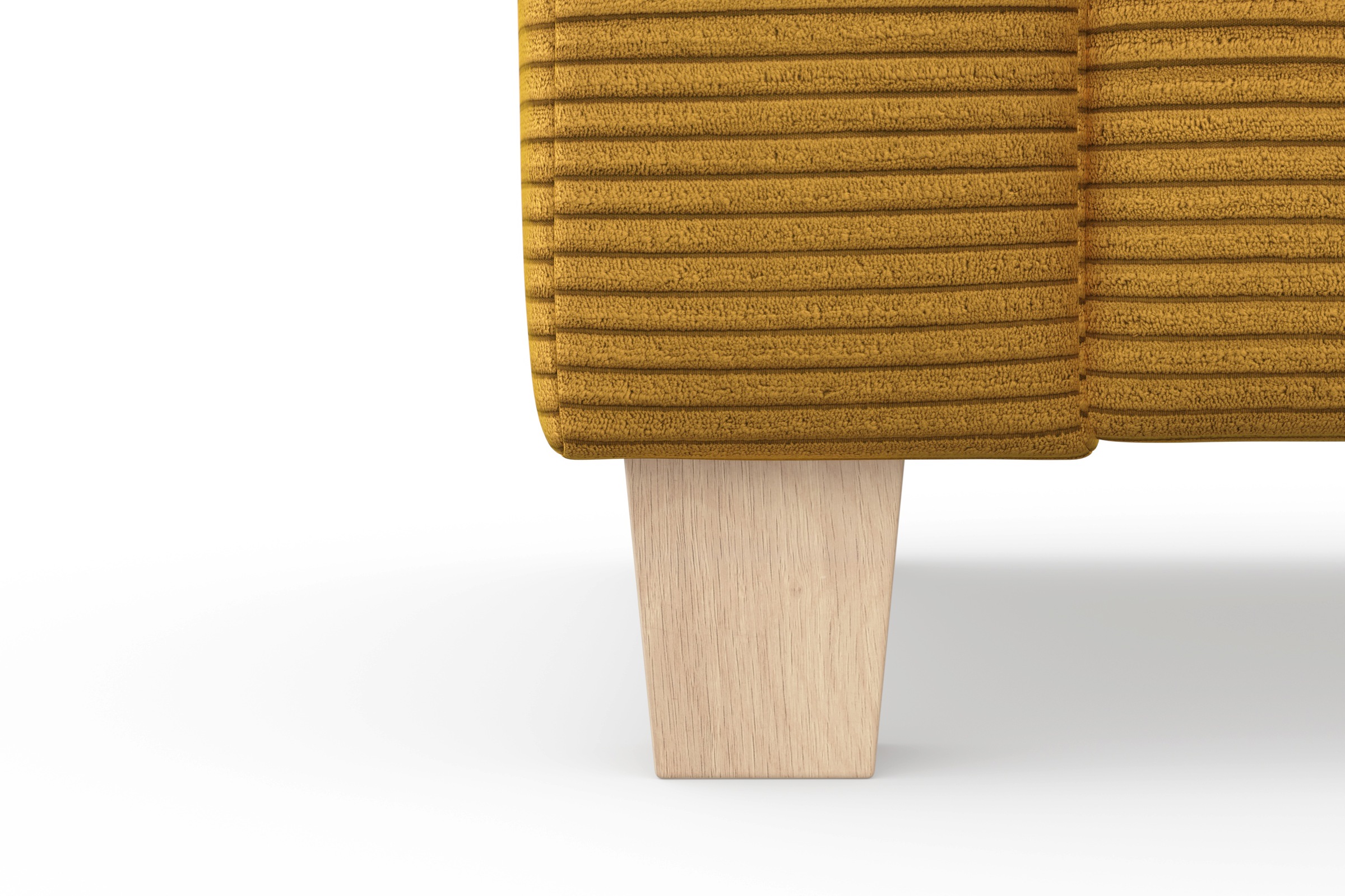 Home affaire Ecksofa »Summer L-Form«, mit Ottomane, wahlweise mit Bettfunktion und Bettkasten, Cord-Bezug