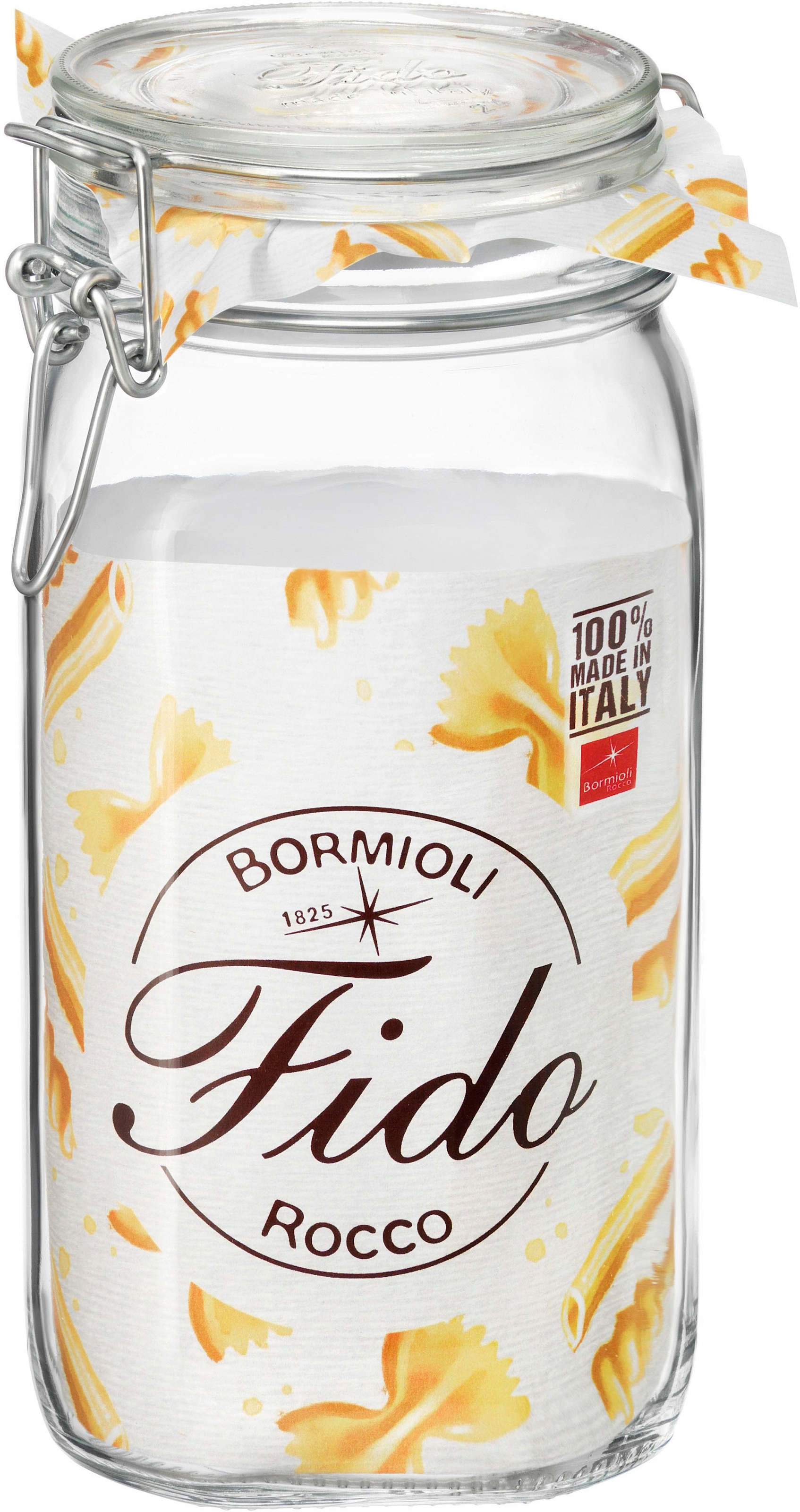 Bormioli Rocco Vorratsglas »Fido«, (Set, 6 tlg., 6 Stück, 1,5l Fassungsverm günstig online kaufen