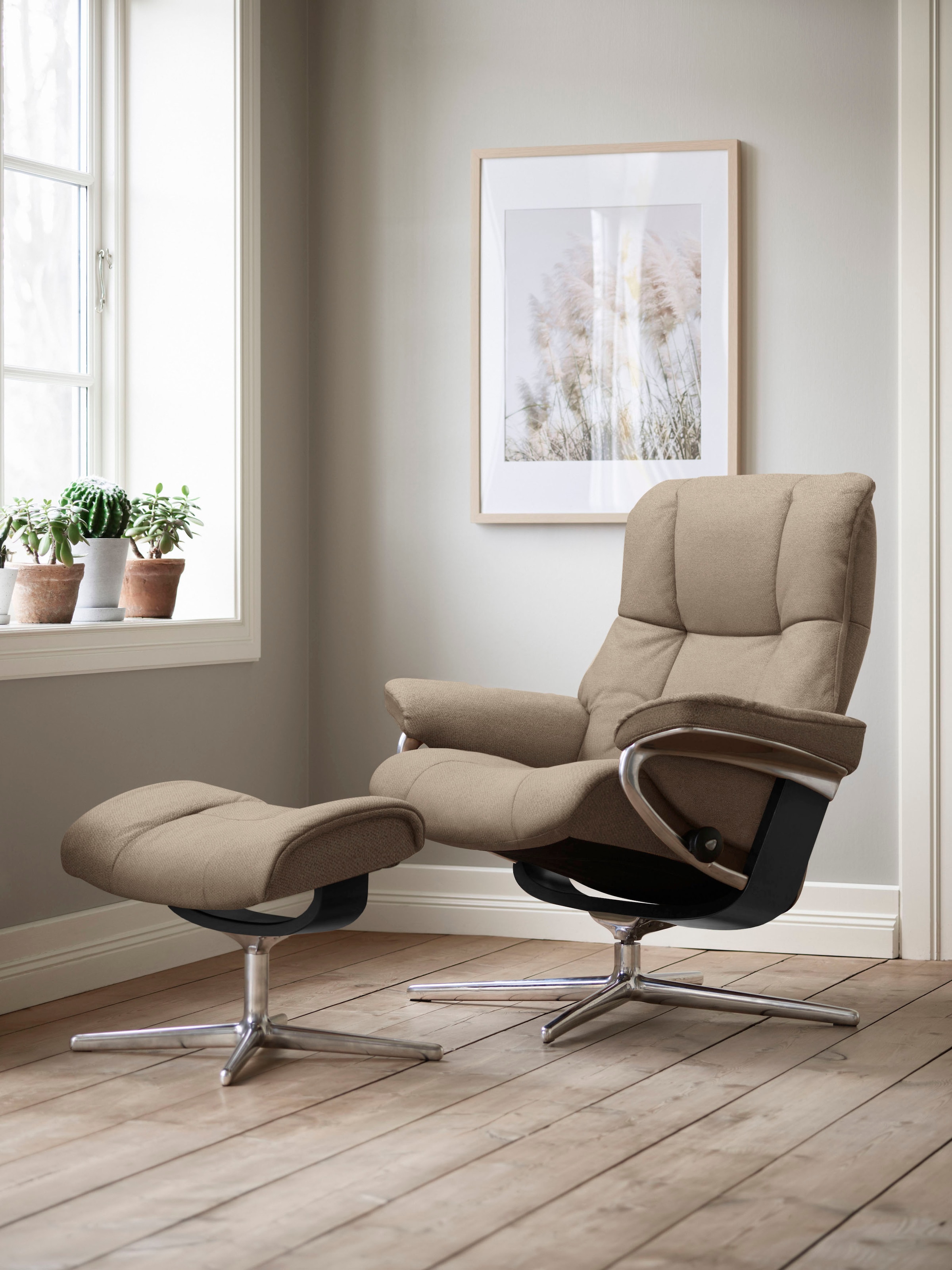 Stressless® Relaxsessel »Mayfair«, (Set, Relaxsessel mit Hocker), mit Hocke günstig online kaufen