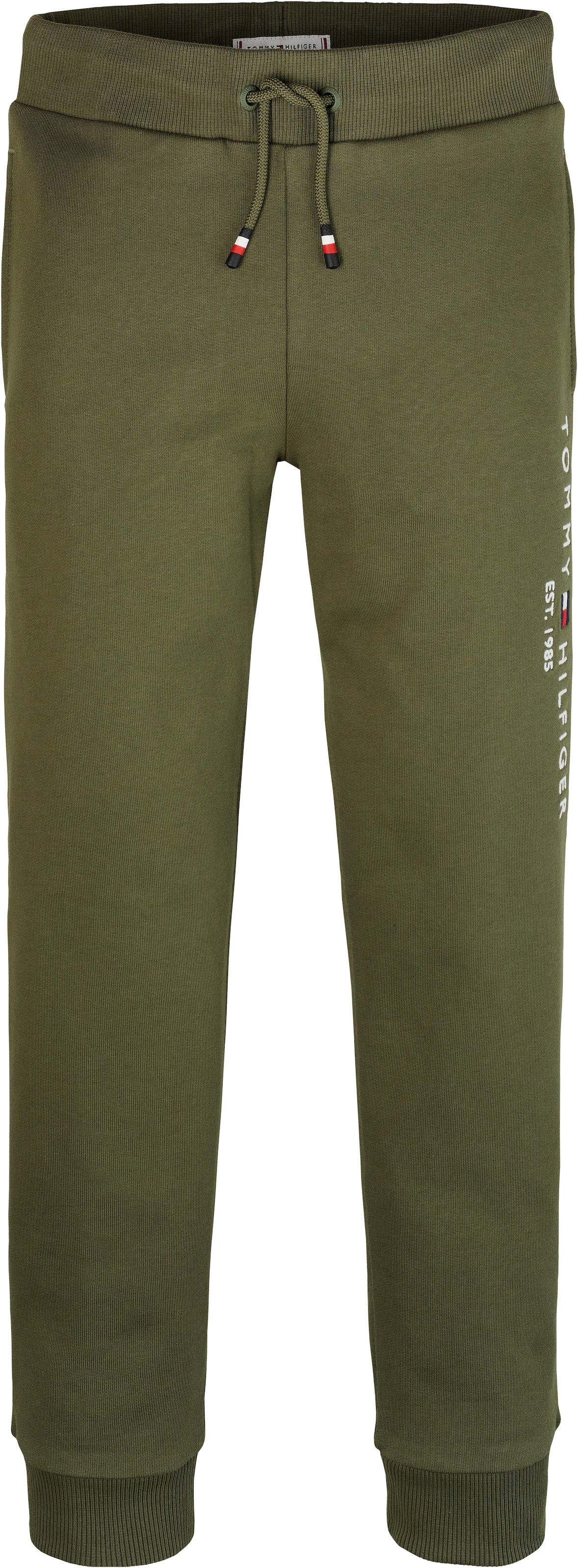 Tommy Hilfiger Sweathose »ESSENTIAL SWEATPANTS«, Kinder bis 16 Jahre mit gestickter Logoflagge