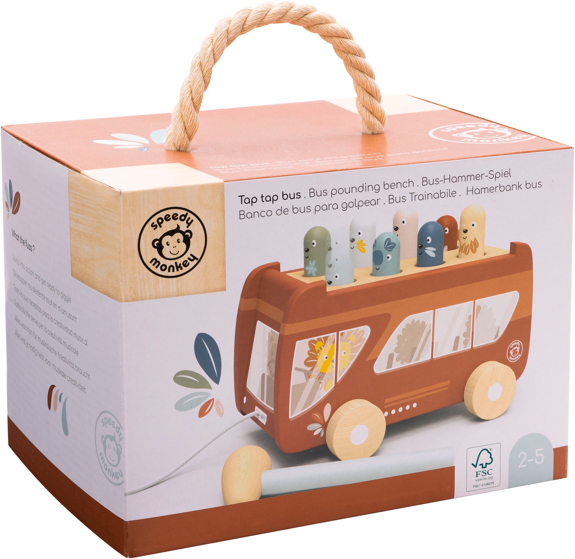 speedy monkey Klopfbank »Bus-Hammerbank«