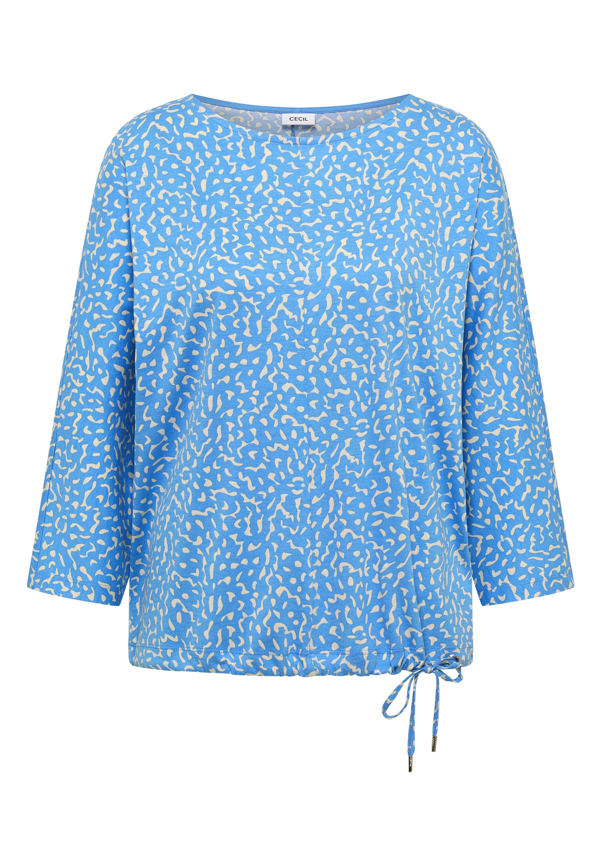Cecil 3/4-Arm-Shirt mit Minimal Print
