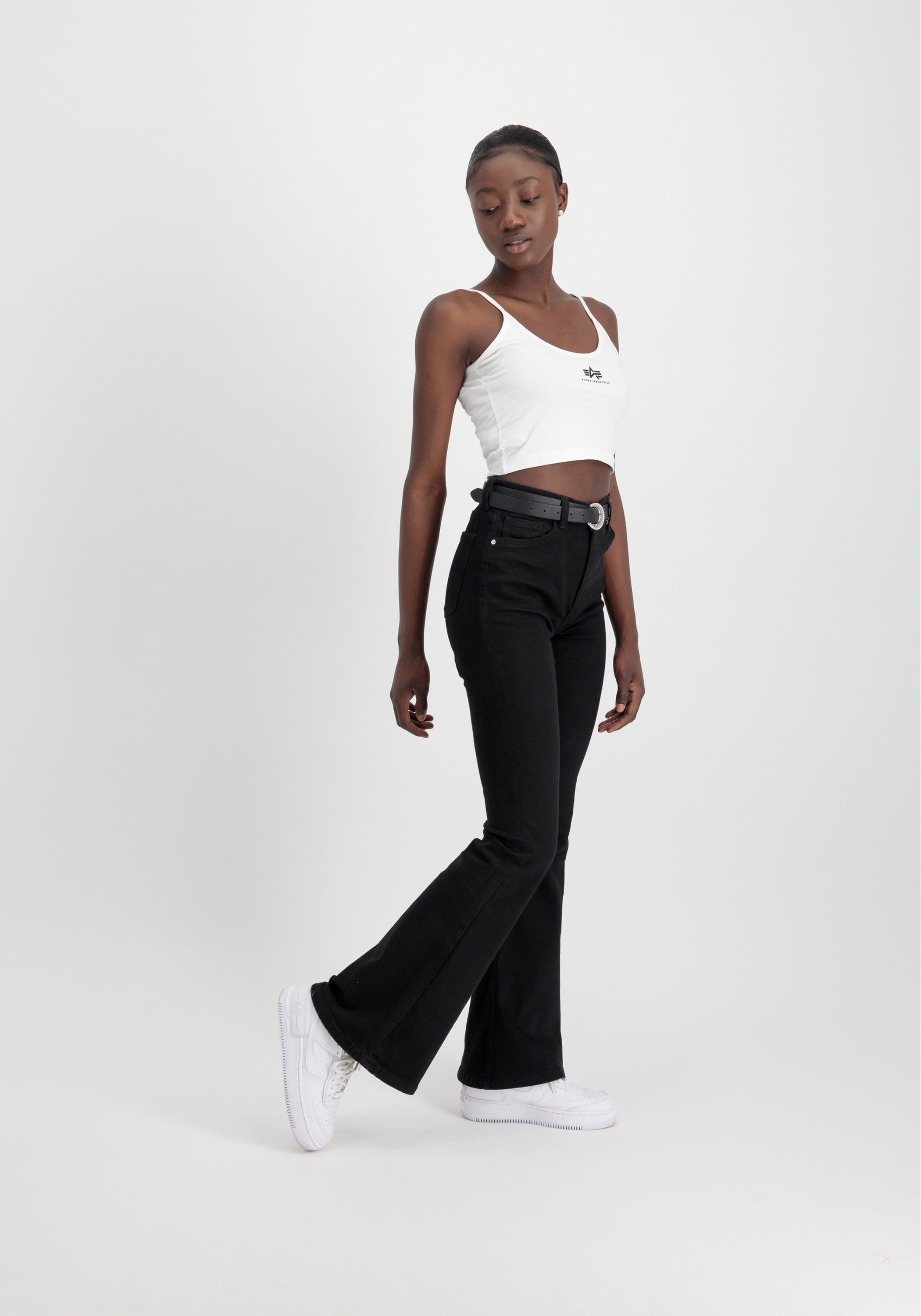 Alpha Industries Muscleshirt »Alpha Industries Women - Tanks Basic Crop-Top SL Women«