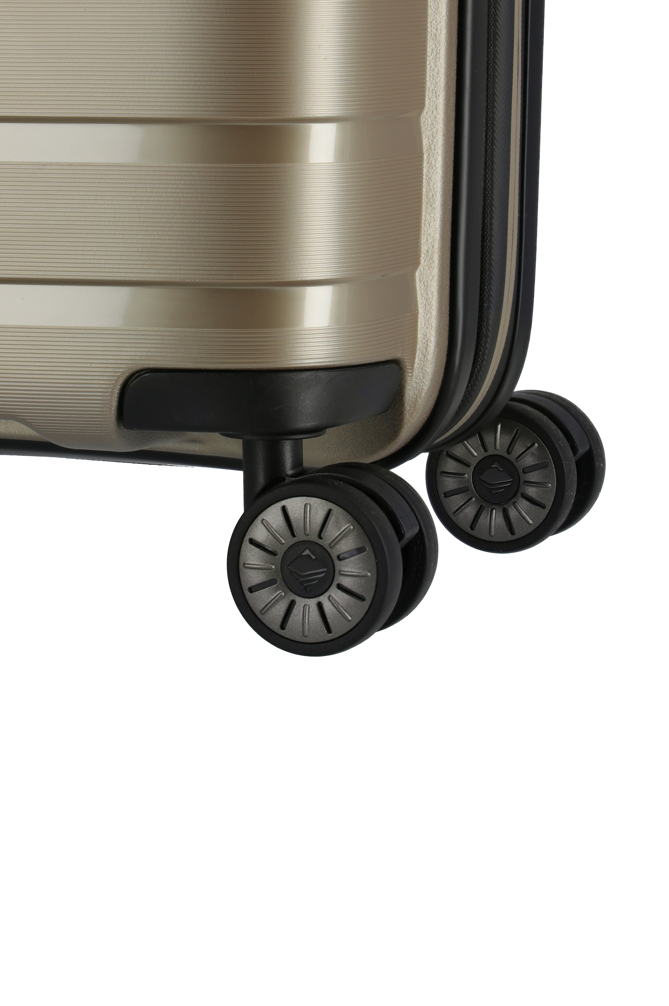travelite Trolley »AIR BASE Reisekoffer Hartschale« 35 l 4 Rollen kratzresistenter Oberfläche und cleverer Innenaufteilung