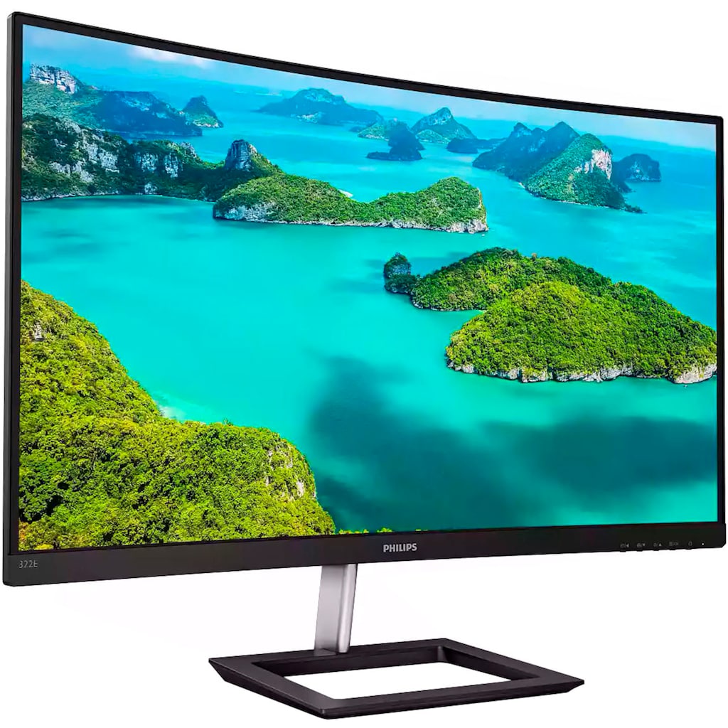 Philips Curved-LED-Monitor »325E1C/00«, 80 cm/31,5 Zoll, 2560 x 1440 px, QHD, 4 ms Reaktionszeit, 75 Hz