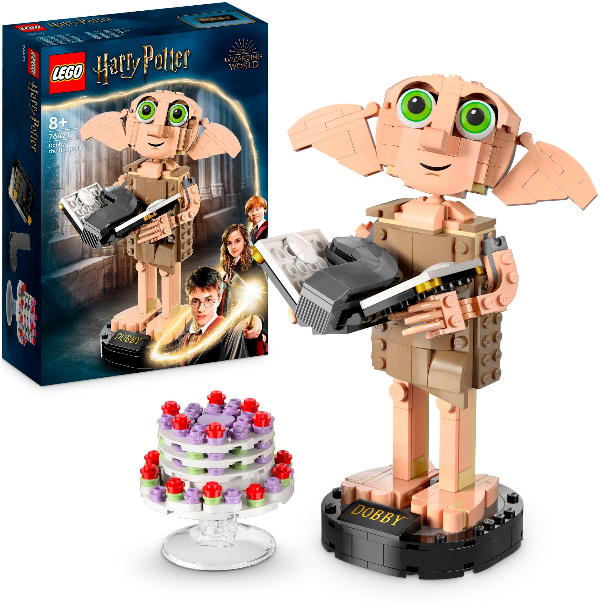 Konstruktionsspielsteine »Dobby™ der Hauself (76421), LEGO® Harry Potter™«, (403 St.),...