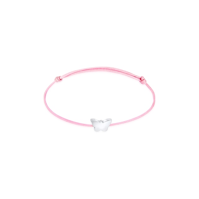 Elli Armband »Kinder Schmetterling Nylon Bändchen 925 Silber« im  Online-Shop bestellen