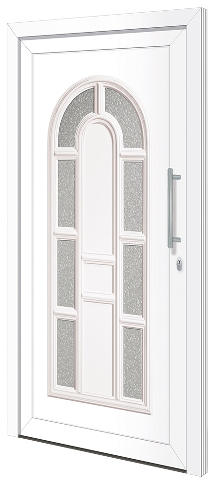 RORO Türen & ohne kaufen inklusive BxH: 100x200 weiß, cm, »Otto online 18«, Fenster Griff, Türrahmen Haustür