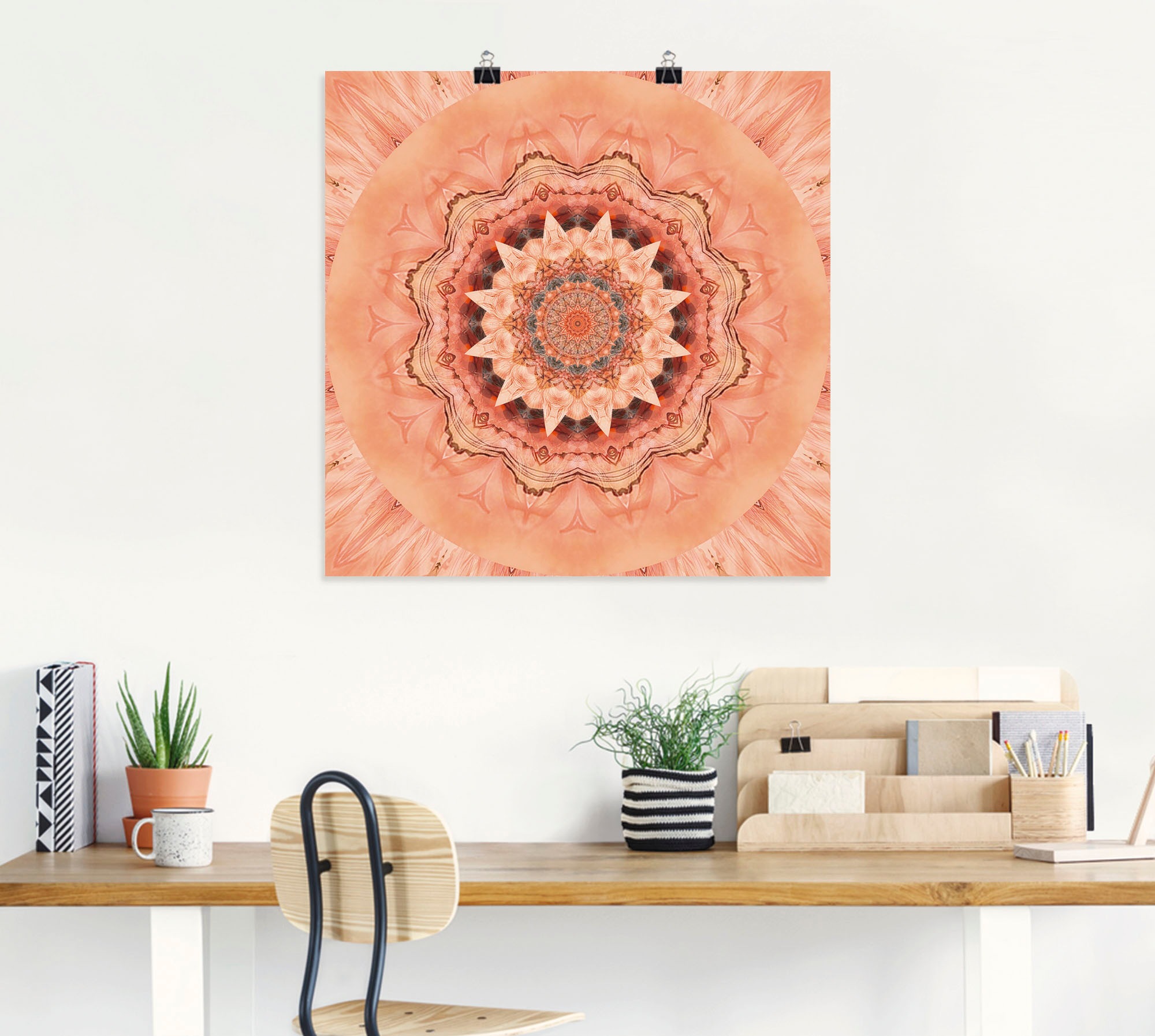 Artland Wandbild »Mandala Barmherzigkeit«, Muster, (1 St.), als Leinwandbil günstig online kaufen