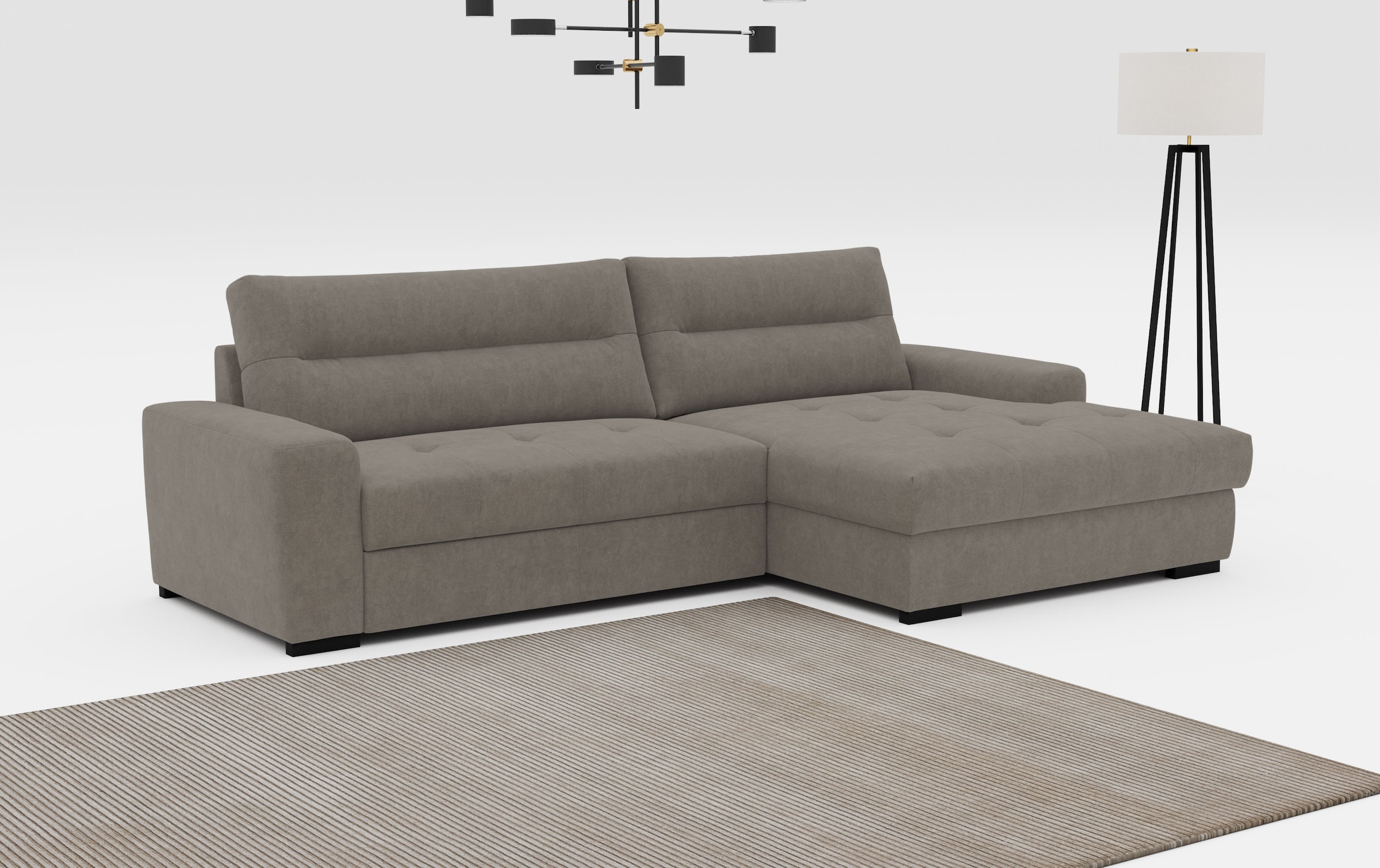 COTTA Ecksofa "Cappa L-Form", wahlweise mit Bettfunktion & Bettkasten günstig online kaufen