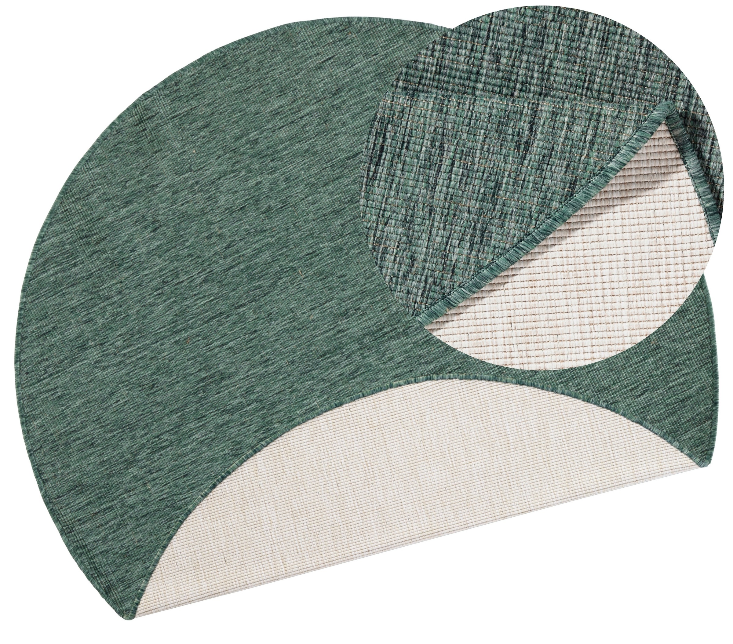 HANSE Home Teppich »Miami Wendeteppich«, rund, 5 mm Höhe, In-& Outdoor, Wet günstig online kaufen