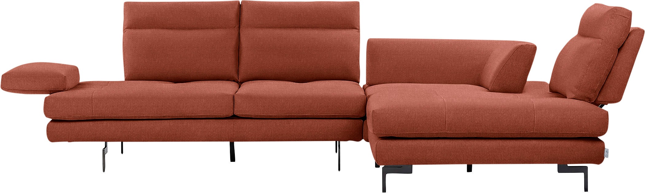 CALIA ITALIA Ecksofa »Toby Wing, Komfortsofa mit Sitzkomfort der Extraklass günstig online kaufen