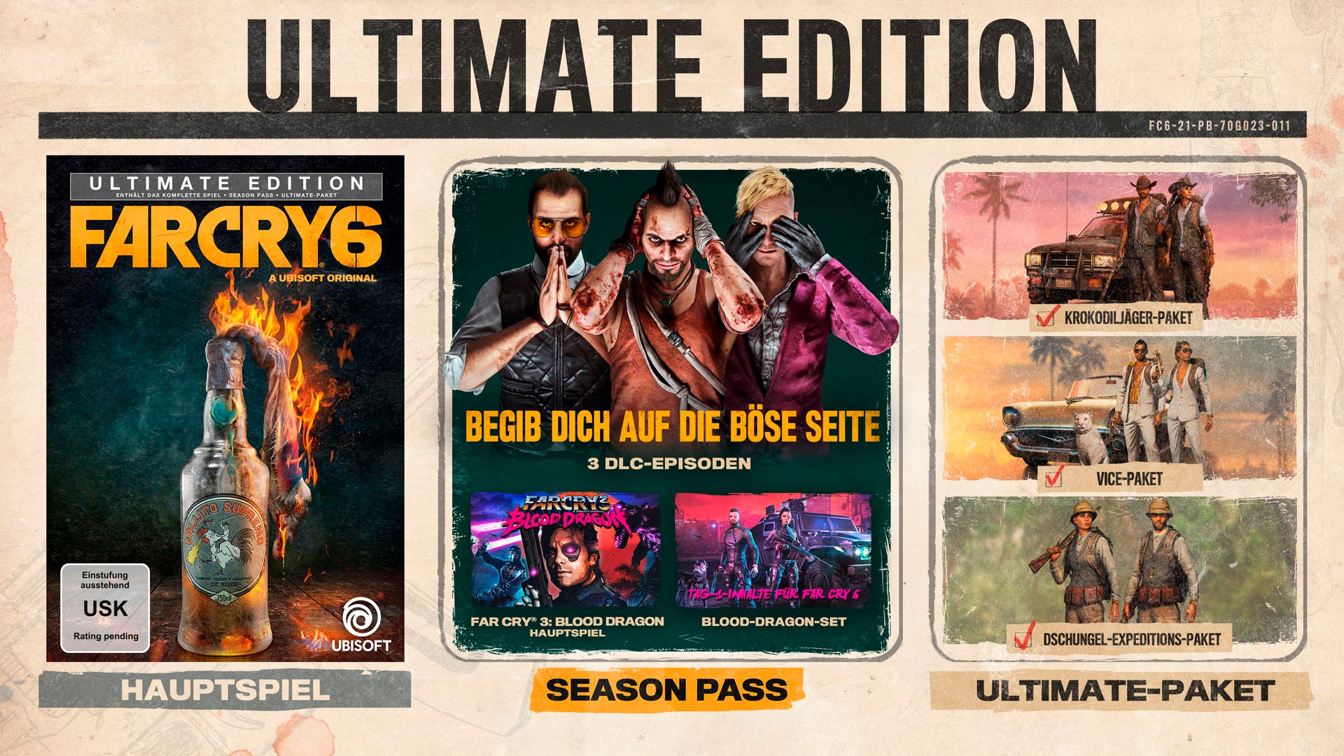 UBISOFT Spielesoftware »Far Cry 6 - Ultimate Edition«, PlayStation 4
