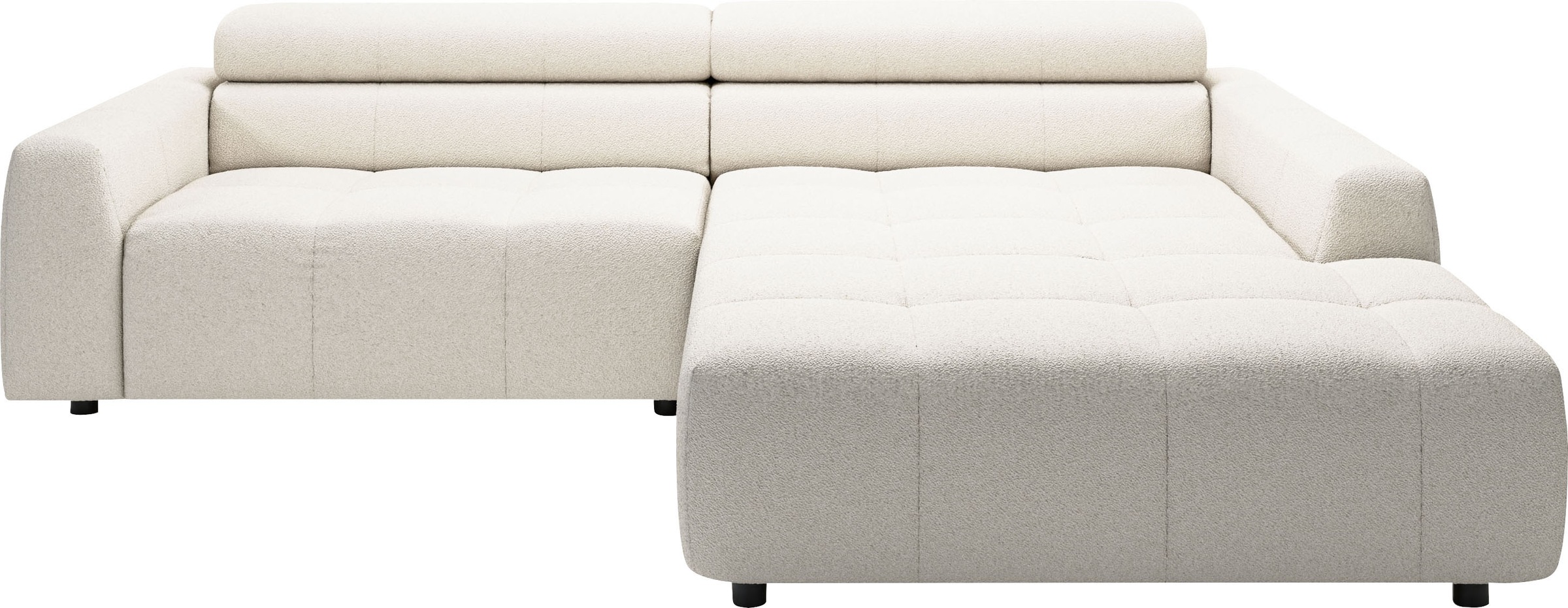 3C Candy Ecksofa »Denver auch mit Cord- und Easy care-Bezug, Kopfteilverste günstig online kaufen