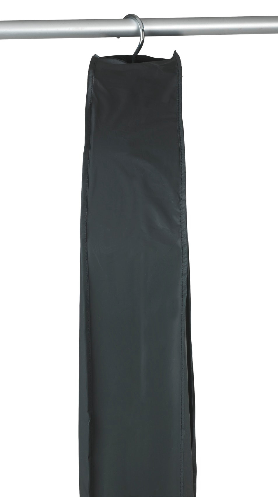 WENKO Kleidersack »Modell Deep Black«, (Set, 3 St.), Kleiderhülle mit Sichtfenster & Reißverschluss, abwaschbar, 3 Größen