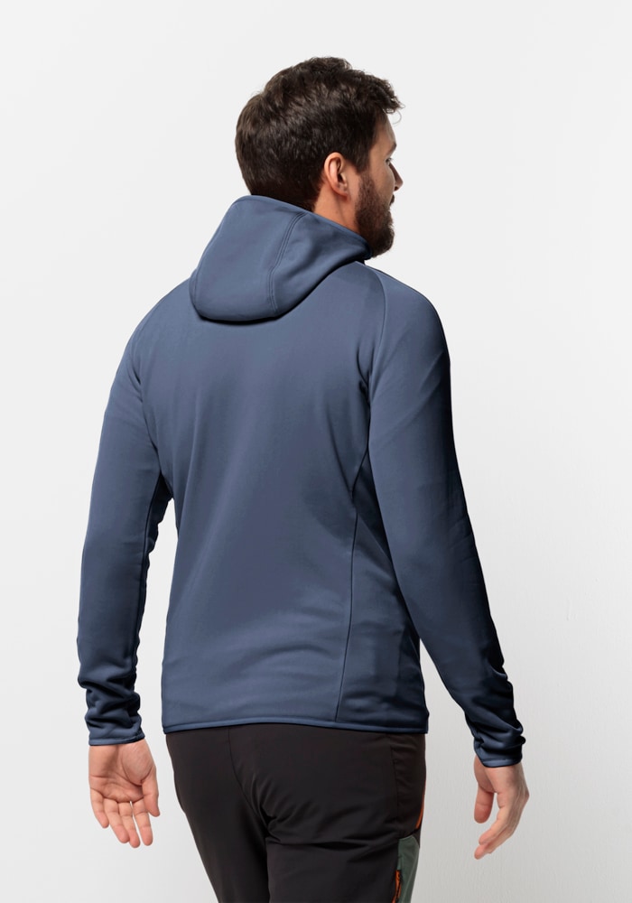 Jack Wolfskin Fleecejacke »BAISELBERG HOODED FZ M«, mit Kapuze