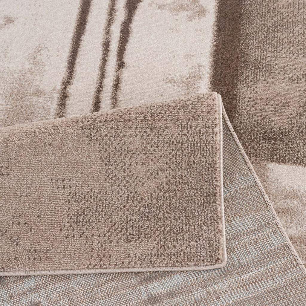 Carpet City Teppich »Moda«, rechteckig, 11 mm Höhe, Kurzflor, Modern, Geo-Muster, Weicher Flor