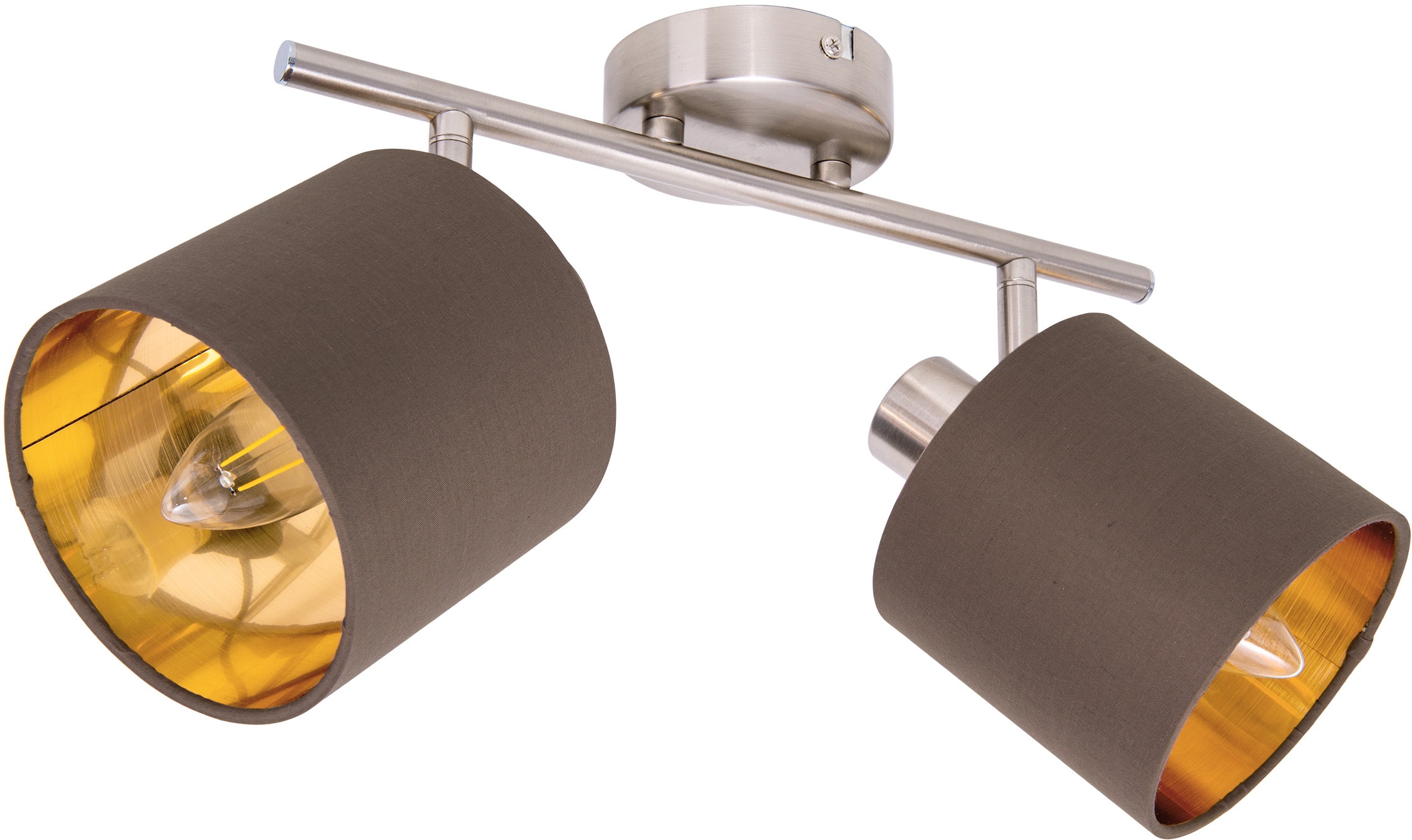 tauschbar »Hotel«, Stoff-Schirm, cm bestellen Deckenleuchte online TRIO Leuchten Leuchtmittel 65 mit Ã˜ Deckenlampe