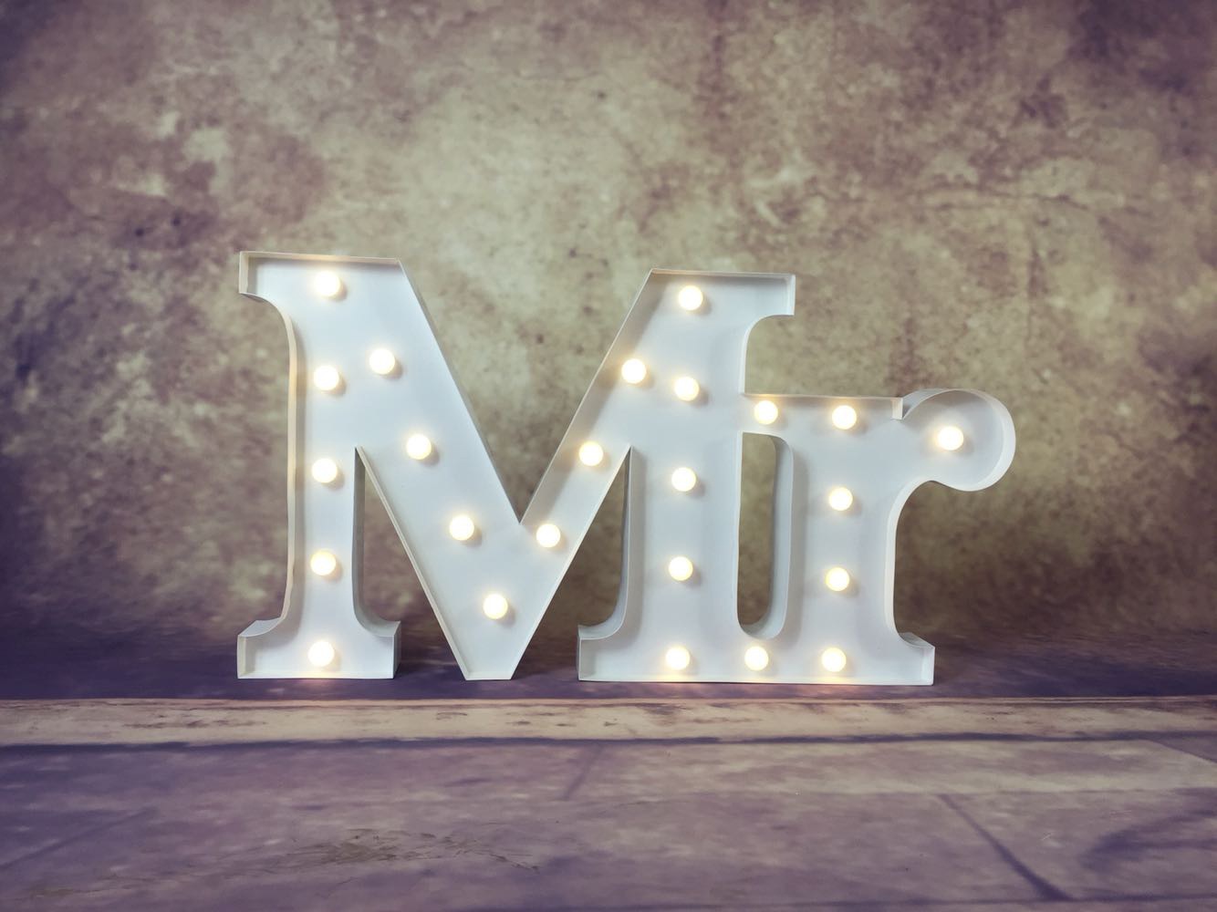 MARQUEE LIGHTS LED Dekolicht »Mr«, 24 flammig, Leuchtmittel LED-Modul   LED günstig online kaufen