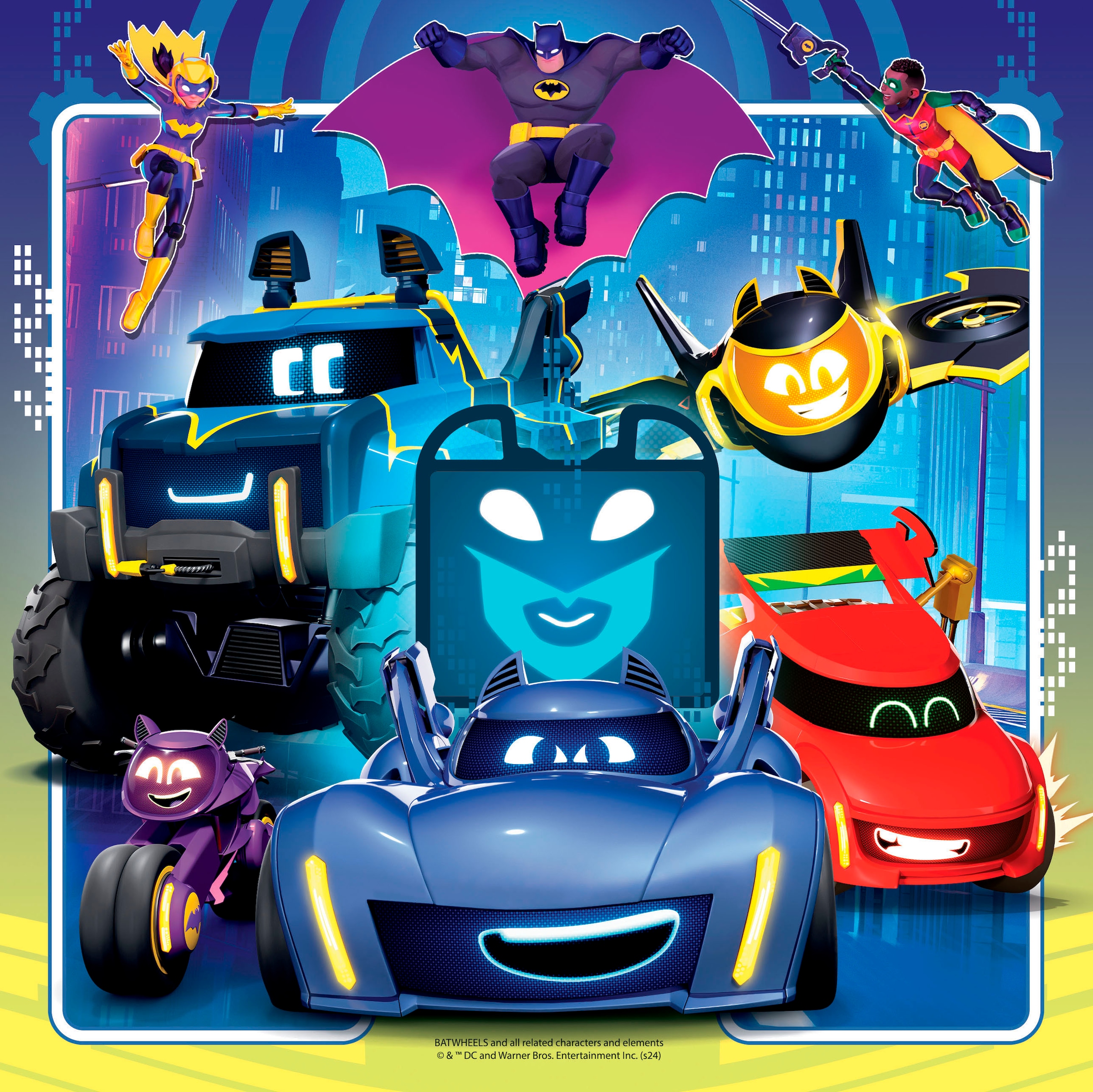 Ravensburger Puzzle »An alle Batwheels!«, (147 tlg.), 3 x 49 Teile; Made in Europe
