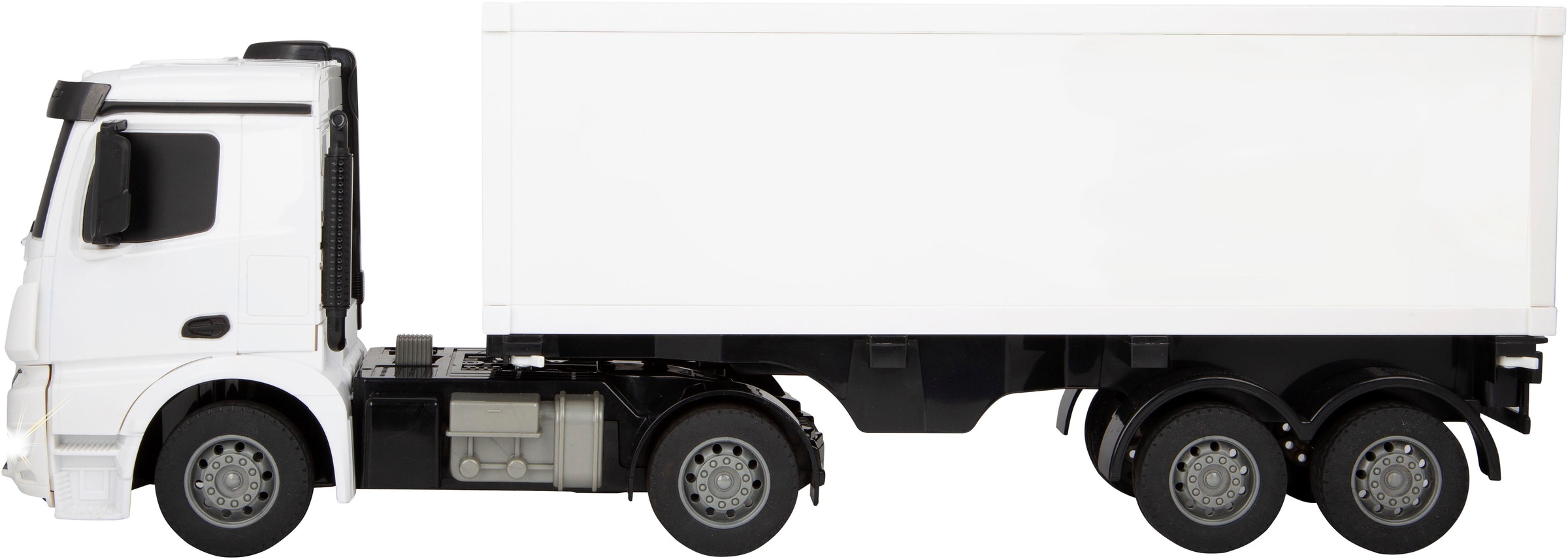 Jamara RC-Auto »Container LKW Mercedes-Benz Arocs 1:26 2,4GHz«, mit LED Licht
