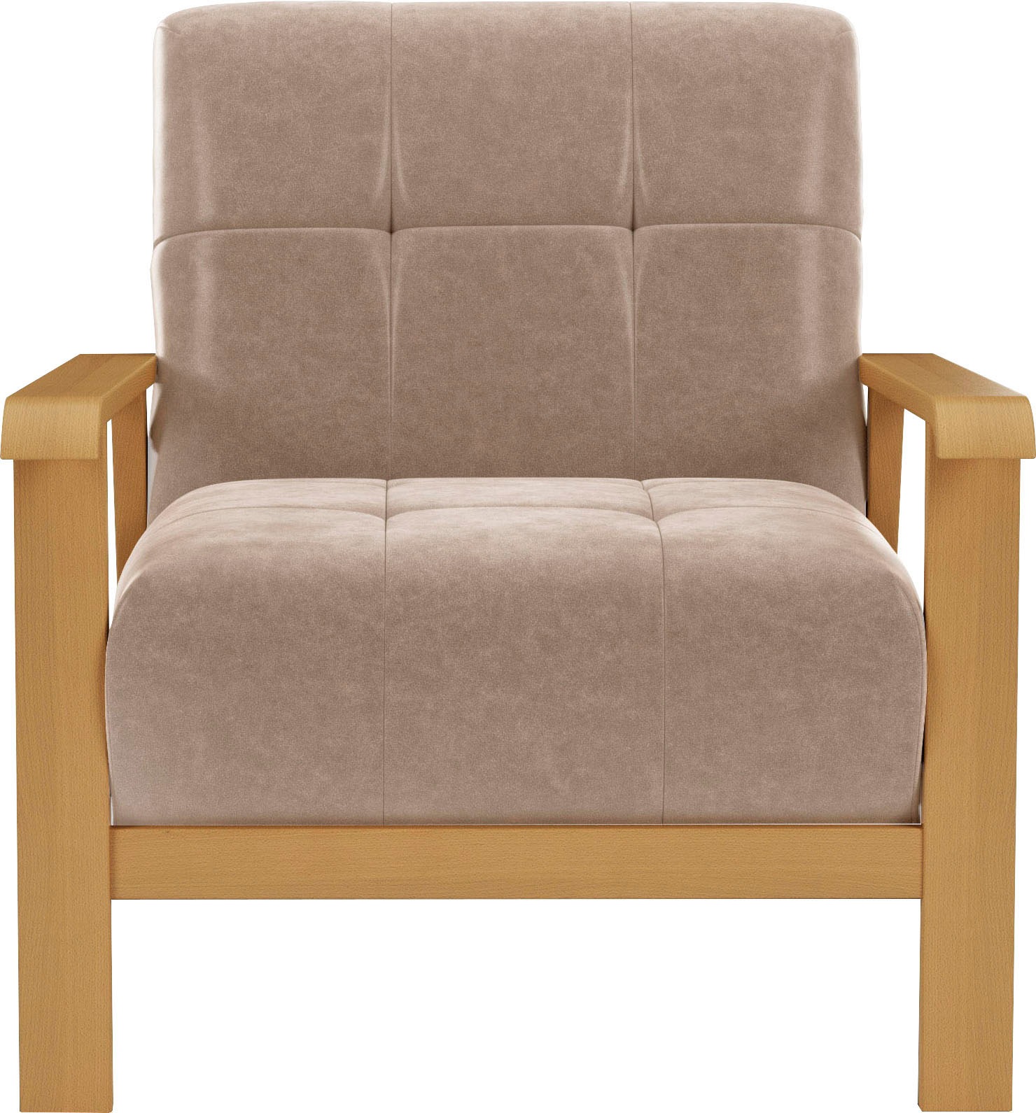 sit&more Sessel »Billund« Armlehnen aus eichefarbigem Buchenholz, verschied günstig online kaufen