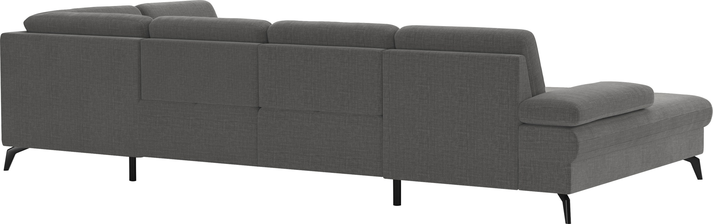 sit&more Wohnlandschaft »Morris U-Form, inkl. Sitztiefenverstellung«, wahlweise mit Armteilverstellung, Bettfunktion & Bettkasten