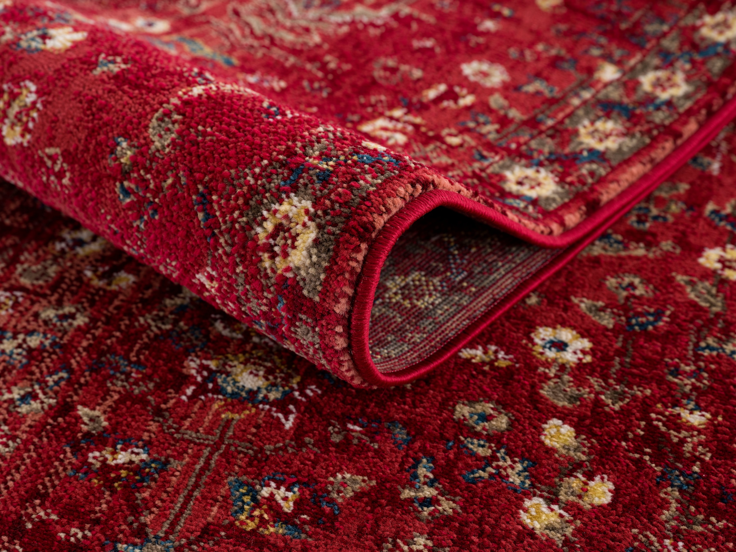 my home Läufer »Clovis«, rechteckig, 11 mm Höhe, Teppich im Orient-Design, mit Bordüre, Vintage
