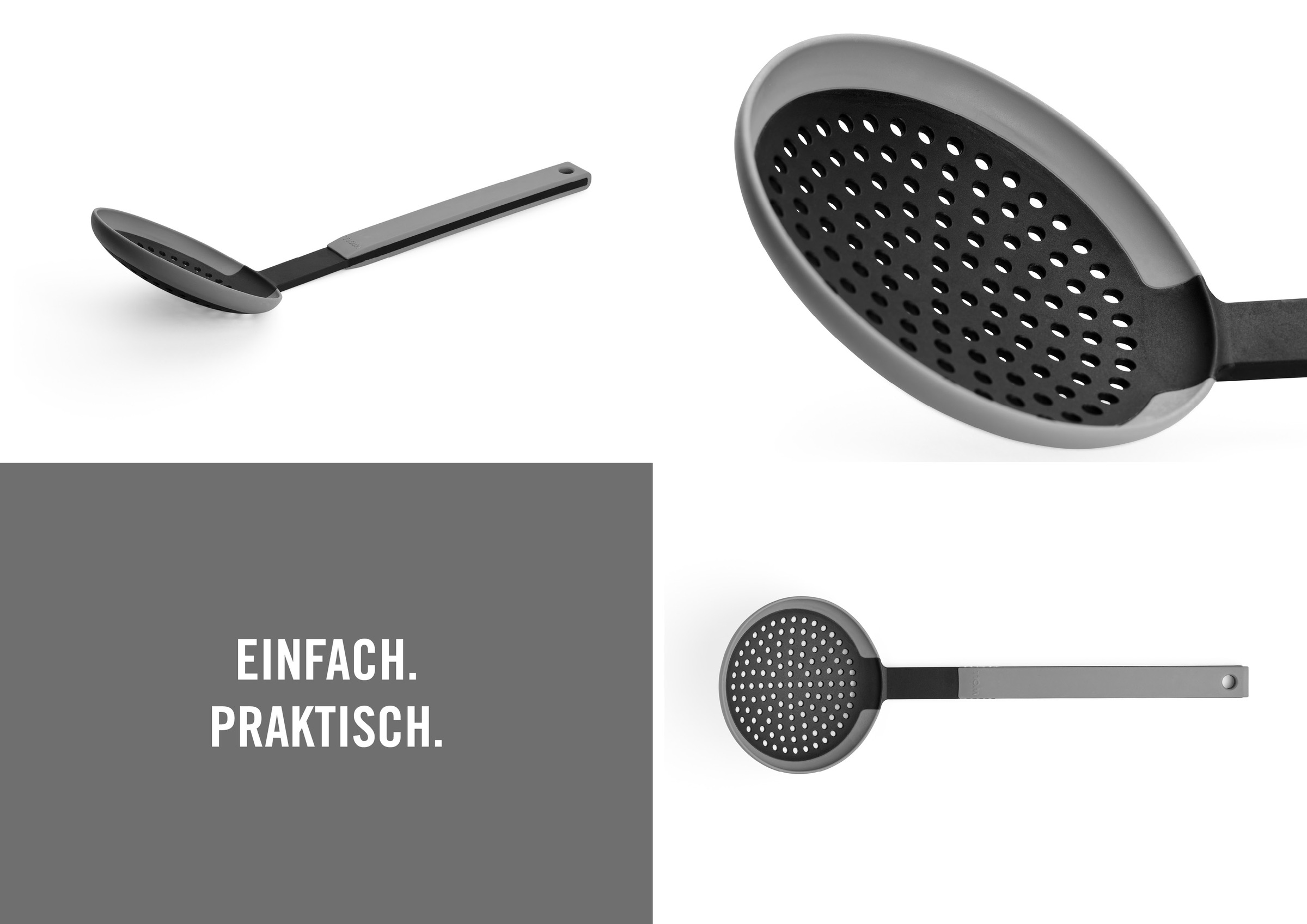 WOLL Schaumlöffel »Cook it«, (1 tlg.), aus hochwertigem Kunststoff und Sili günstig online kaufen