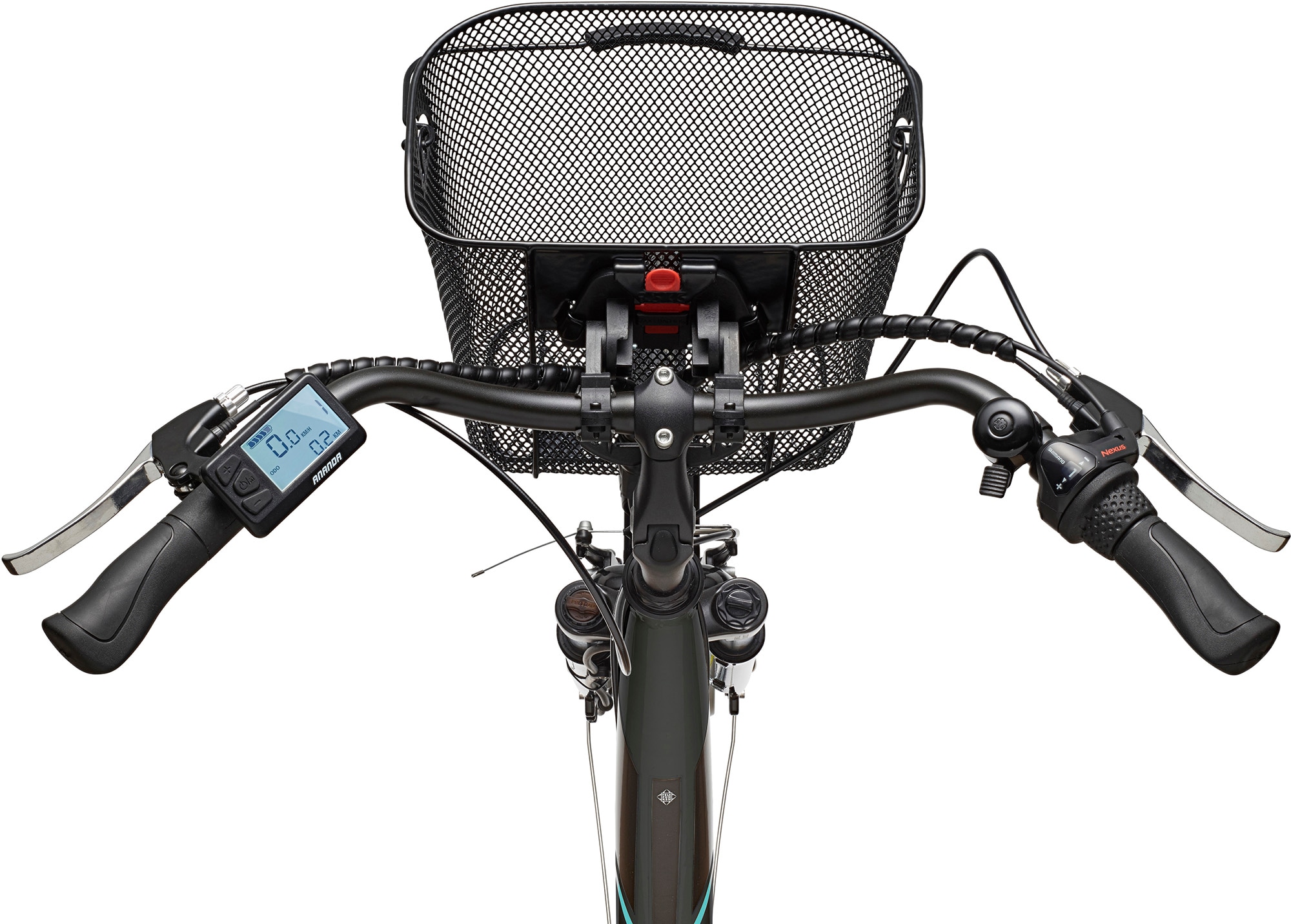 Telefunken E-Bike »Multitalent RC830«, 3 Gang, Shimano, Nexus, Frontmotor 250 W, Pedelec, Elektrofahrrad für Damen u. Herren, Cityrad