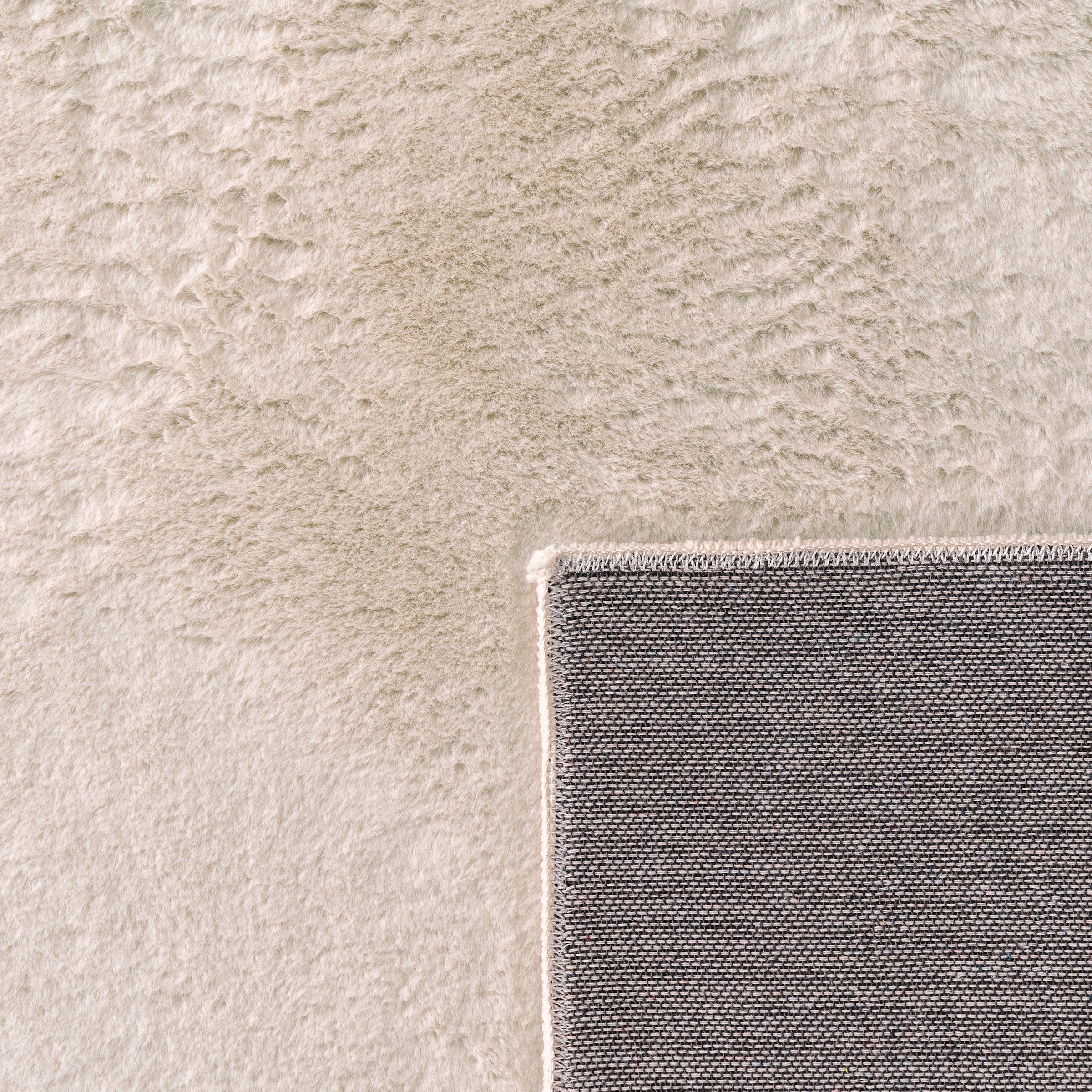 Fellteppich »Lottano«, rechteckig, 14 mm Höhe, Langflor, Kunstfell, Uni Farben, traumhaft weicher Flor, Wohnzimmer