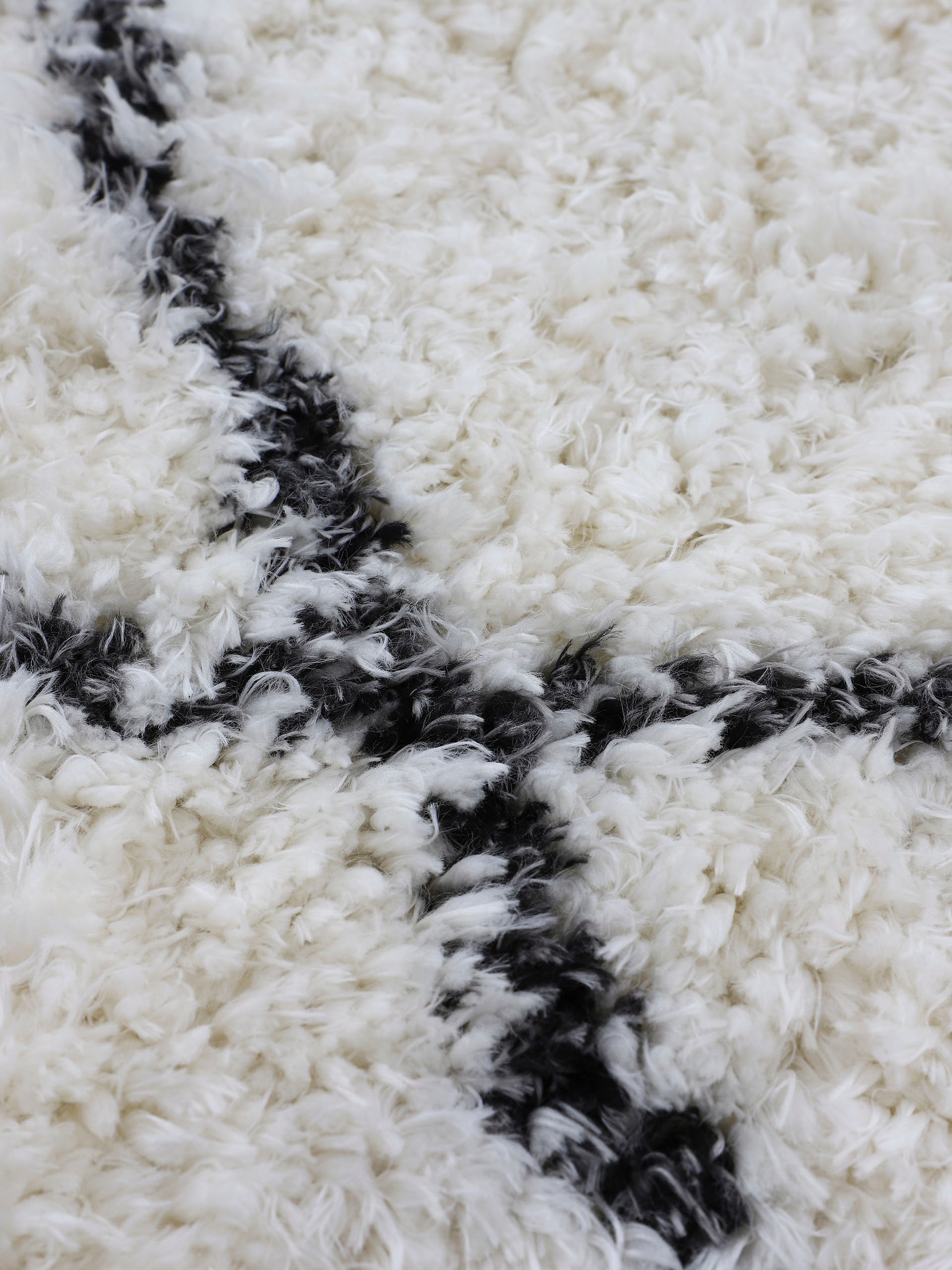 carpetfine Hochflor-Teppich »Eddy«, rund, 30 mm Höhe, Shaggy Langflor mit Fransen, starke Größenauswahl, Wohnzimmer