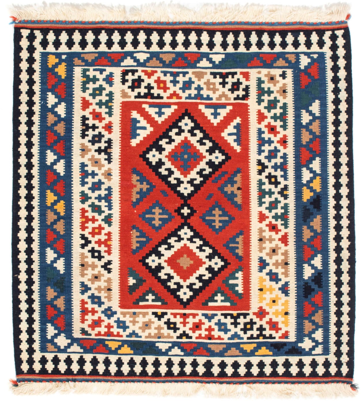 morgenland Wollteppich »Kelim - Oriental quadratisch - 106 x 100 cm - mehrf günstig online kaufen