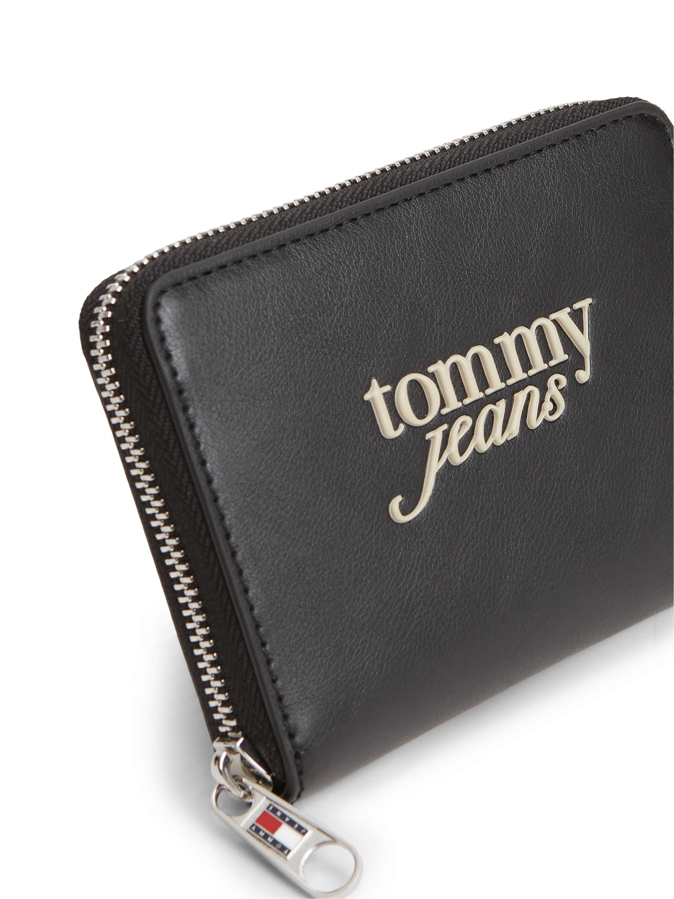 Tommy Jeans Geldbörse »TJW MUST MED ZA« Damen Geldbeutel, Portemonnaie mit umlaufendem Reißverschluss