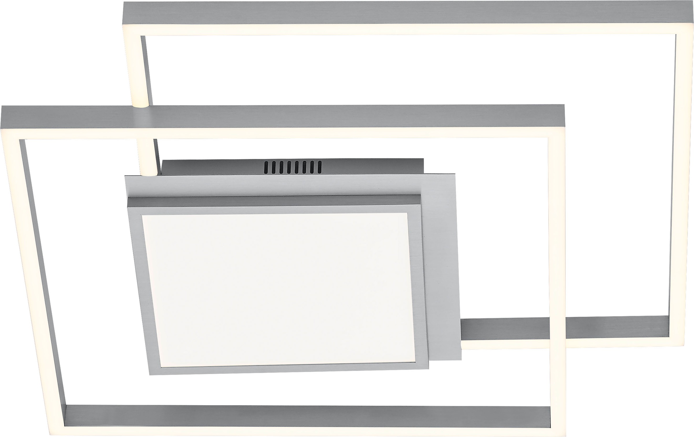 HELL höllisch gutes Licht LED Deckenleuchte »KARO« LED-Modul 1 Stk. warmweiß - kaltweiß Fernbedienung, CCT