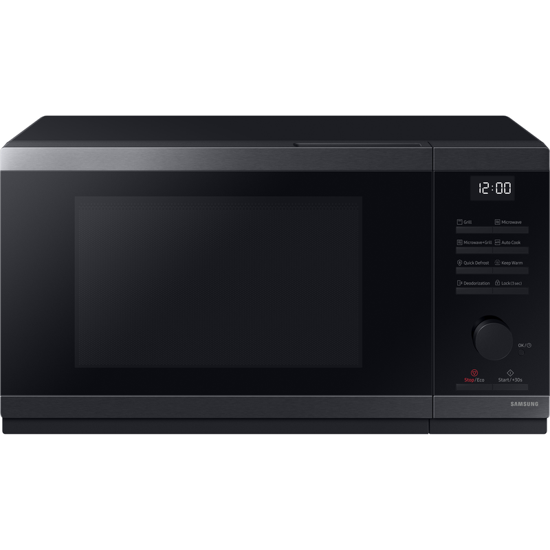 SAMSUNG Mikrowelle »MG23DG4524AGE1« 800 W 23 l Mikrowelle mit Grill, 800 W schwarz Edelstahl